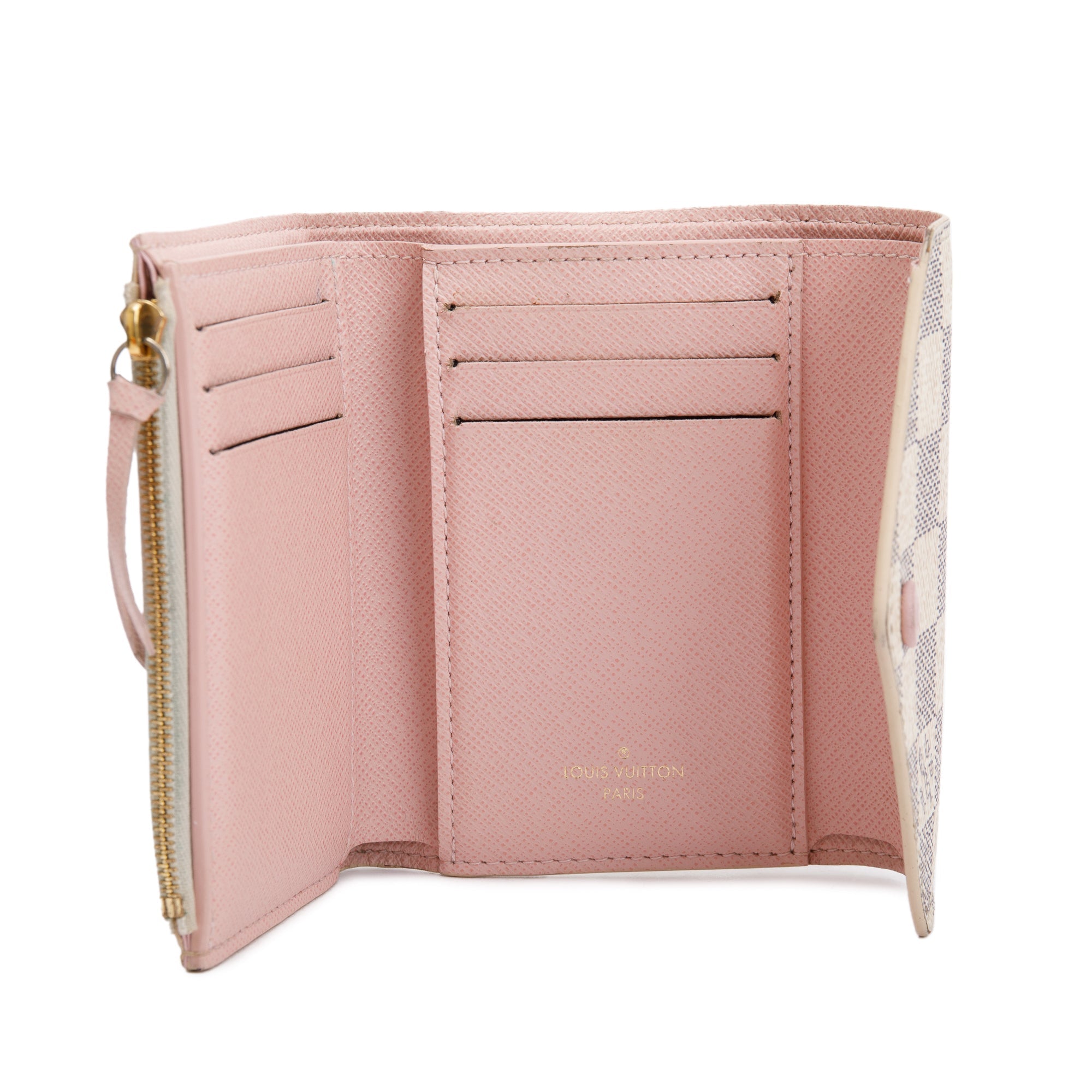 Louis Vuitton Damier Azur Victorine Wallet w/ Box