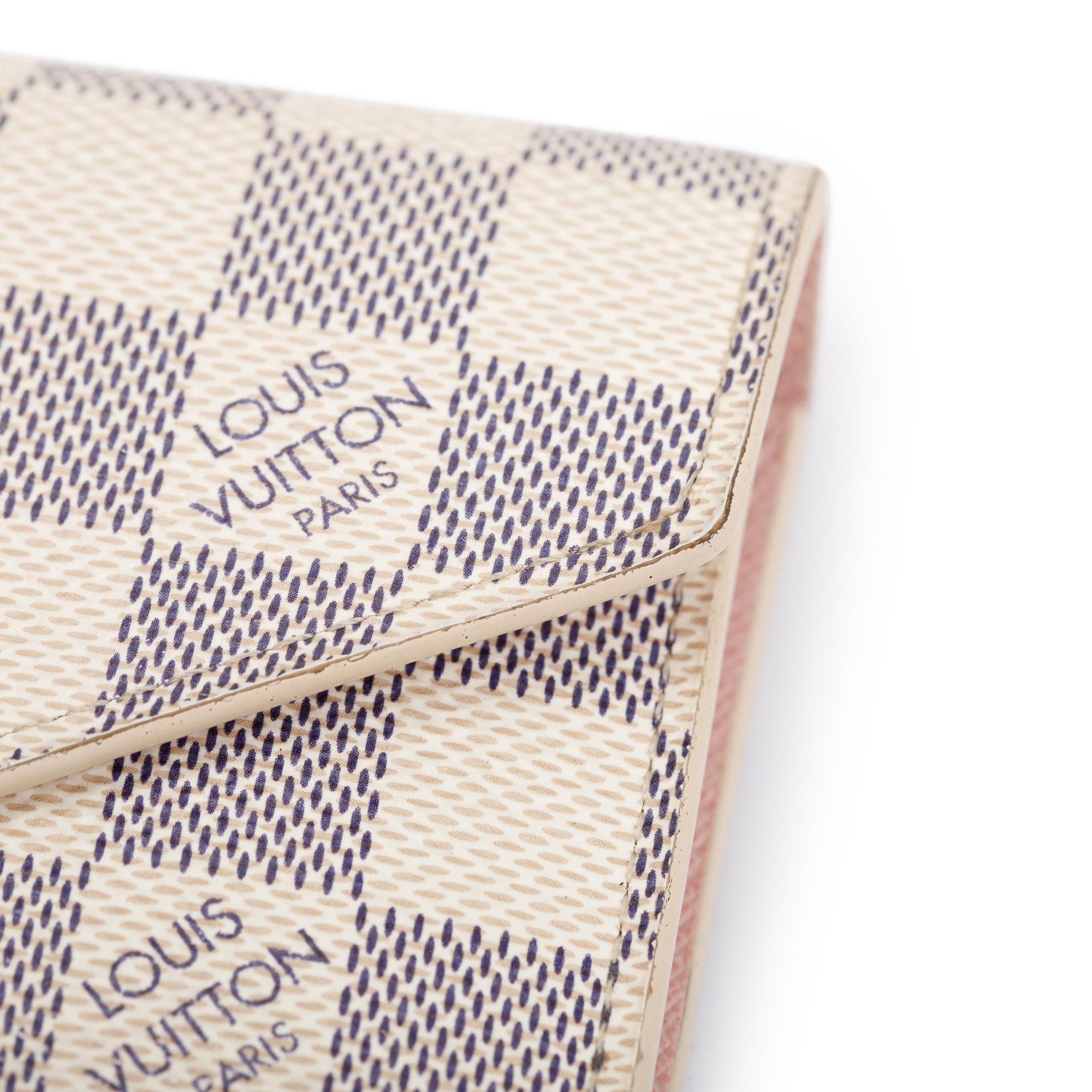 Louis Vuitton Damier Azur Victorine Wallet w/ Box