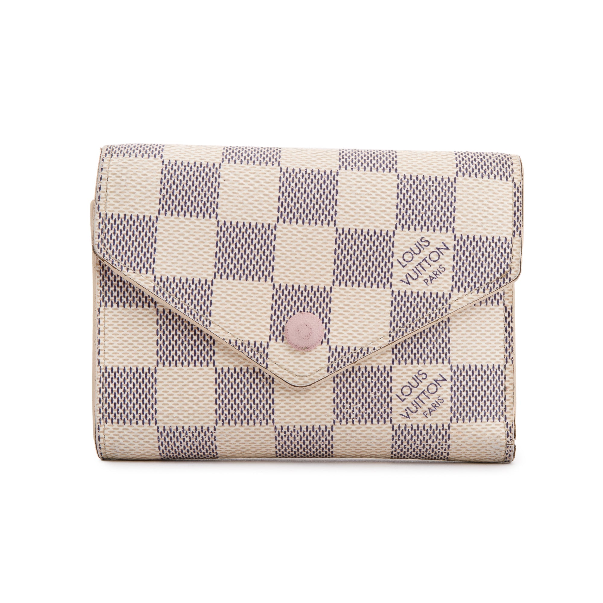 Louis Vuitton Damier Azur Victorine Wallet w/ Box