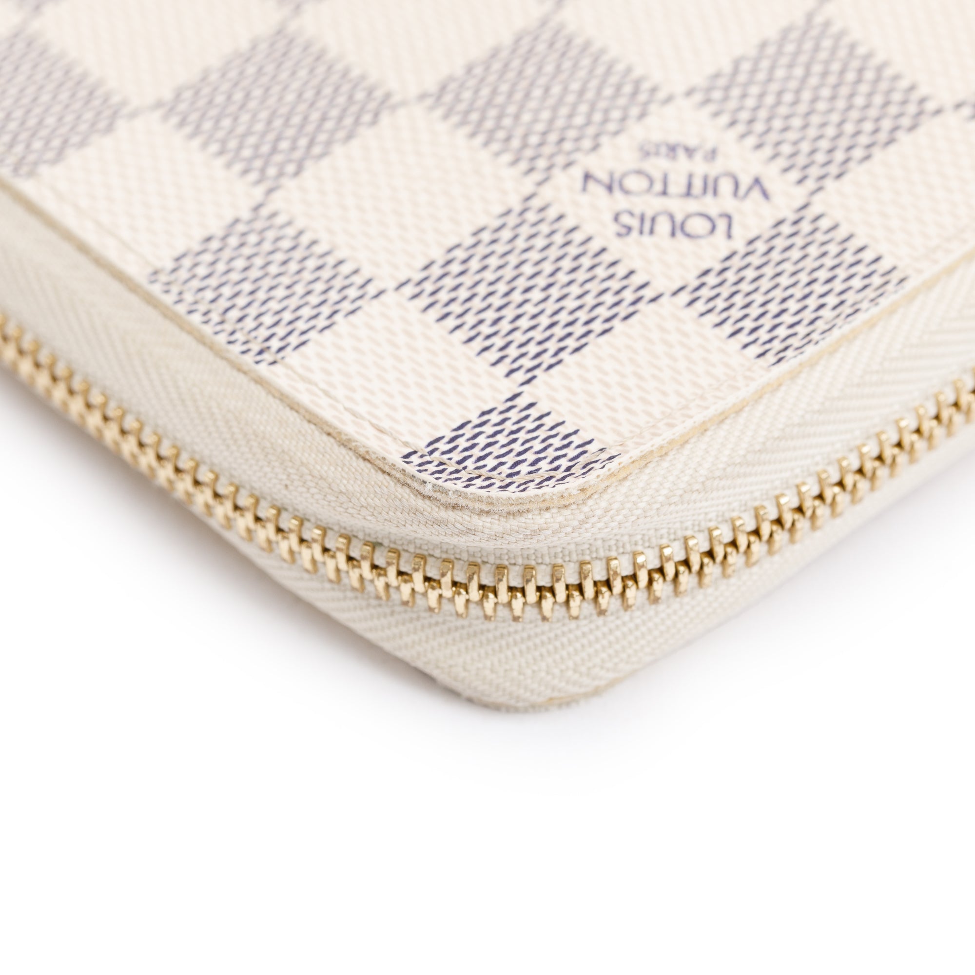 Louis Vuitton Damier Azur Zippy Organizer Wallet