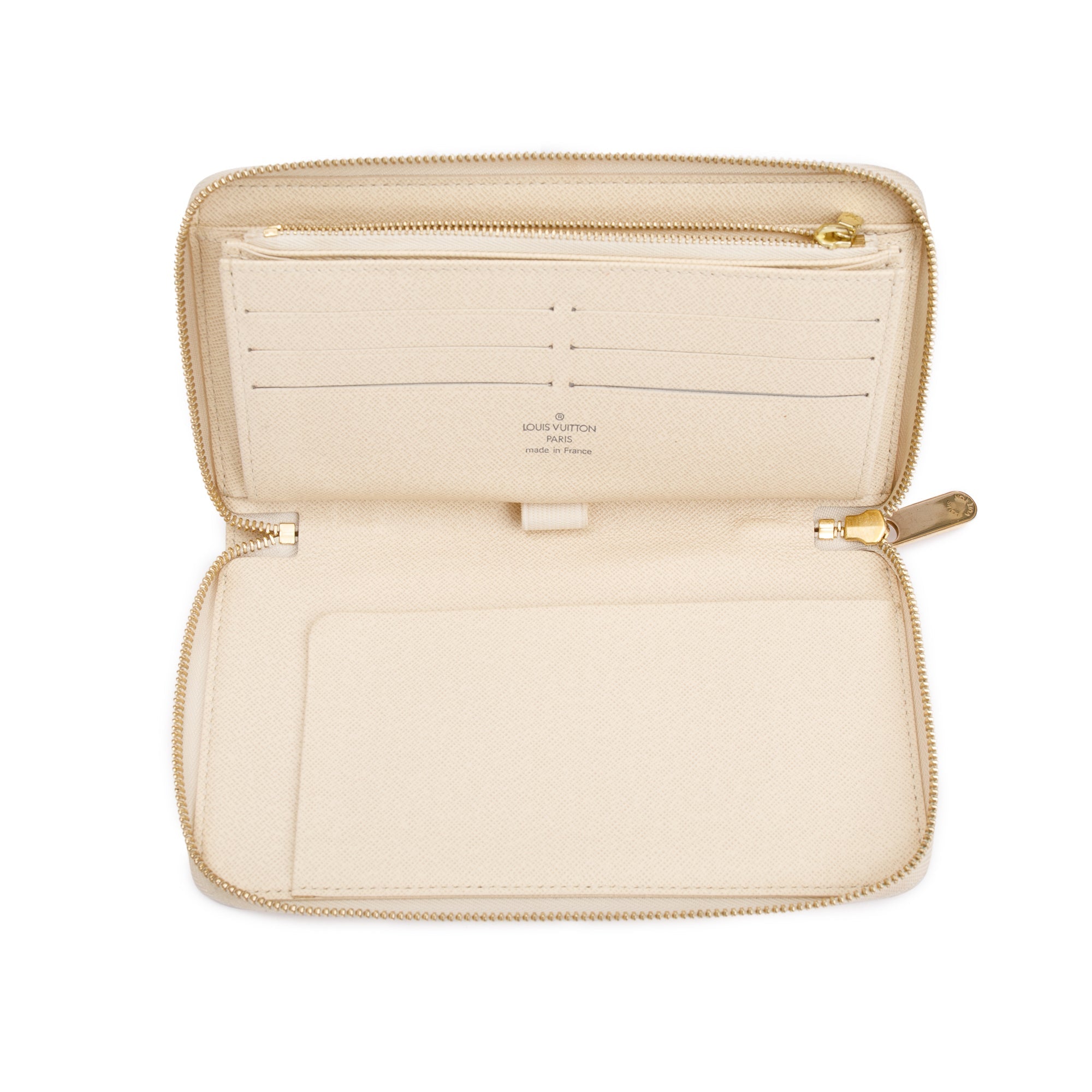 Louis Vuitton Damier Azur Zippy Organizer Wallet