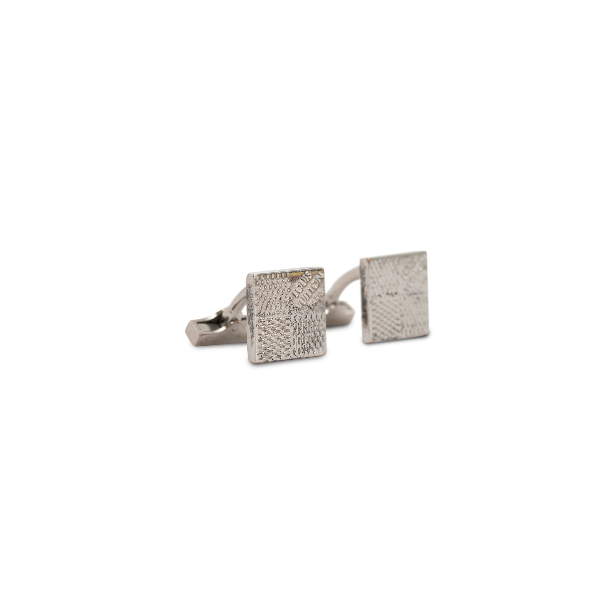 Louis Vuitton Damier Bouton de Manchette Cufflinks