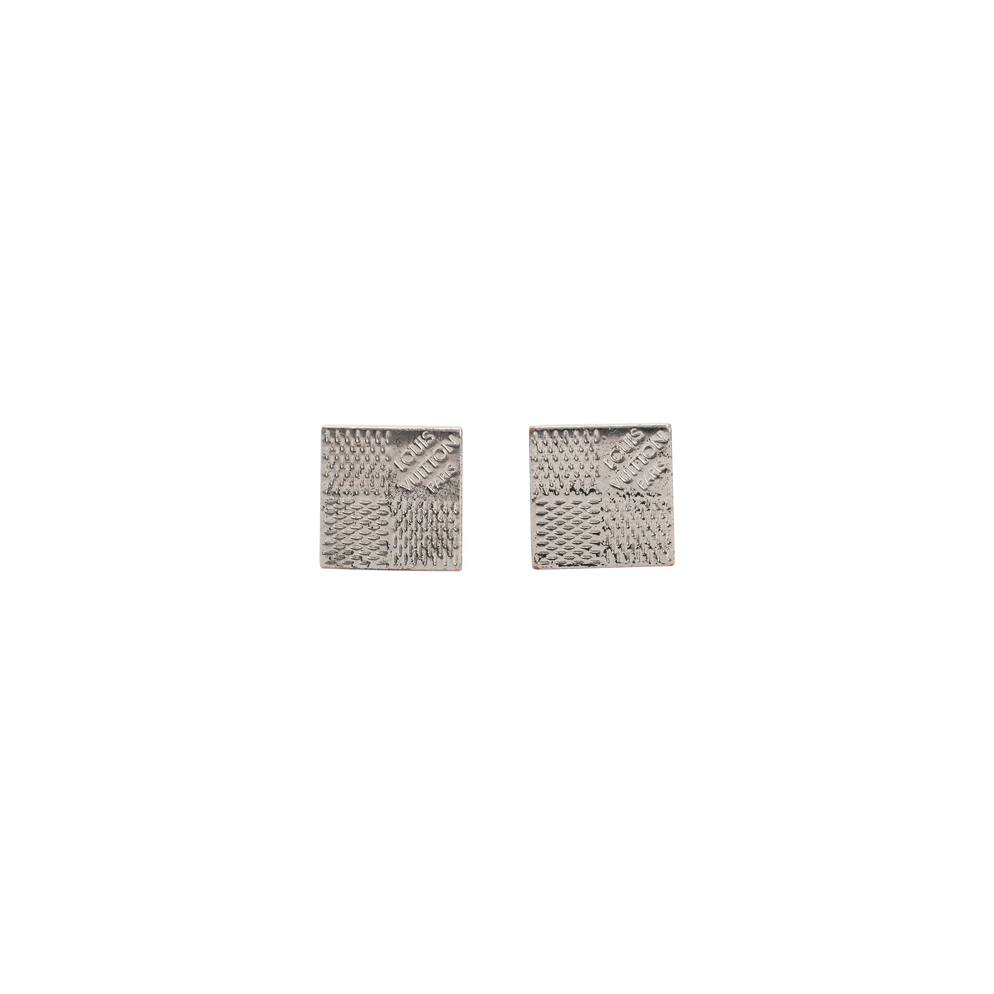 Louis Vuitton Damier Bouton de Manchette Cufflinks