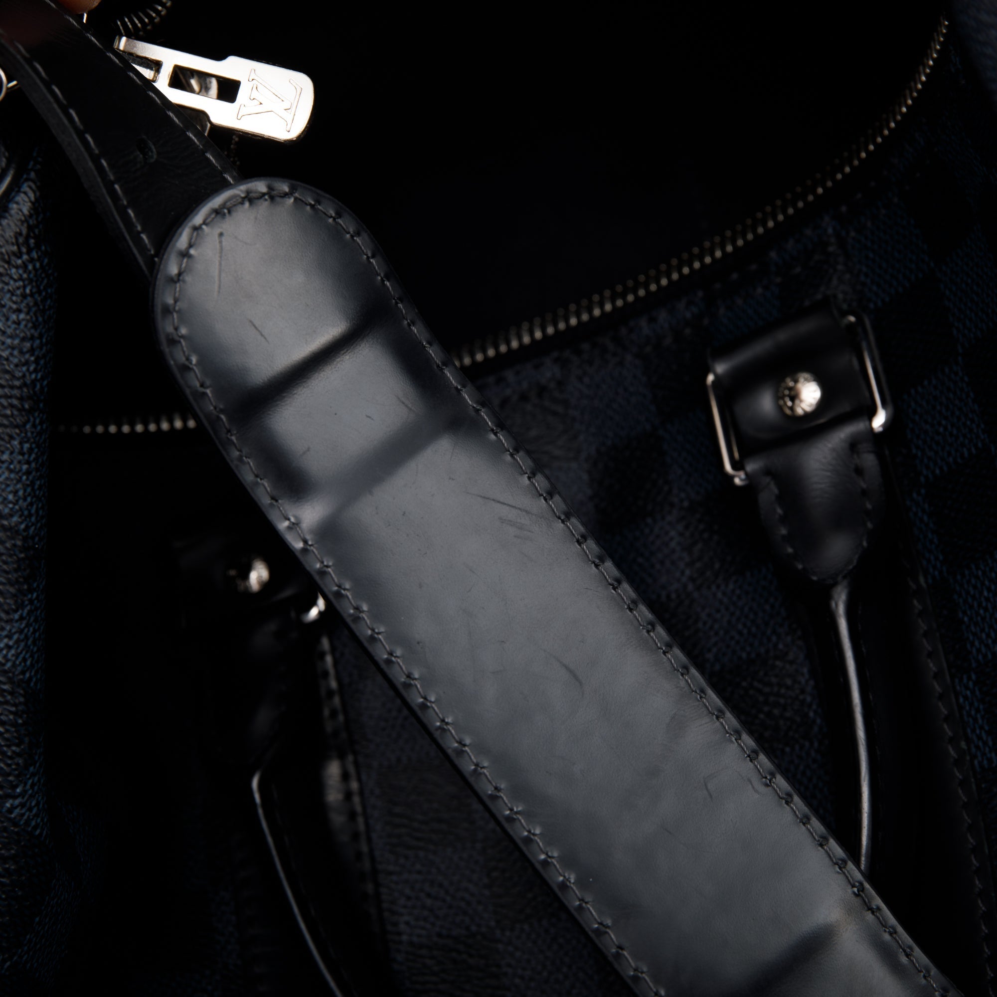 Louis Vuitton Damier Cobalt Keepall Bandouliere 45