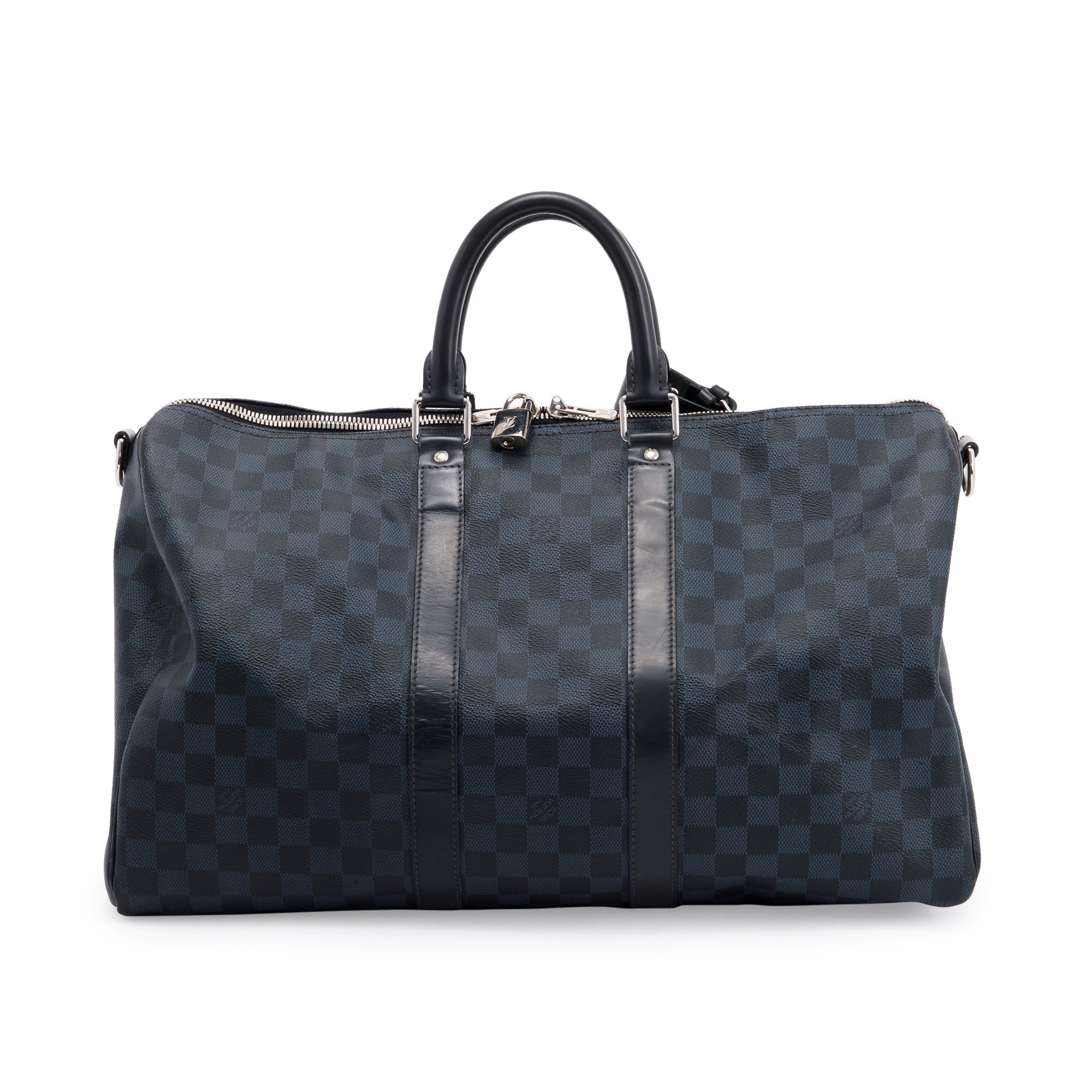 Louis Vuitton Damier Cobalt Keepall Bandouliere 45