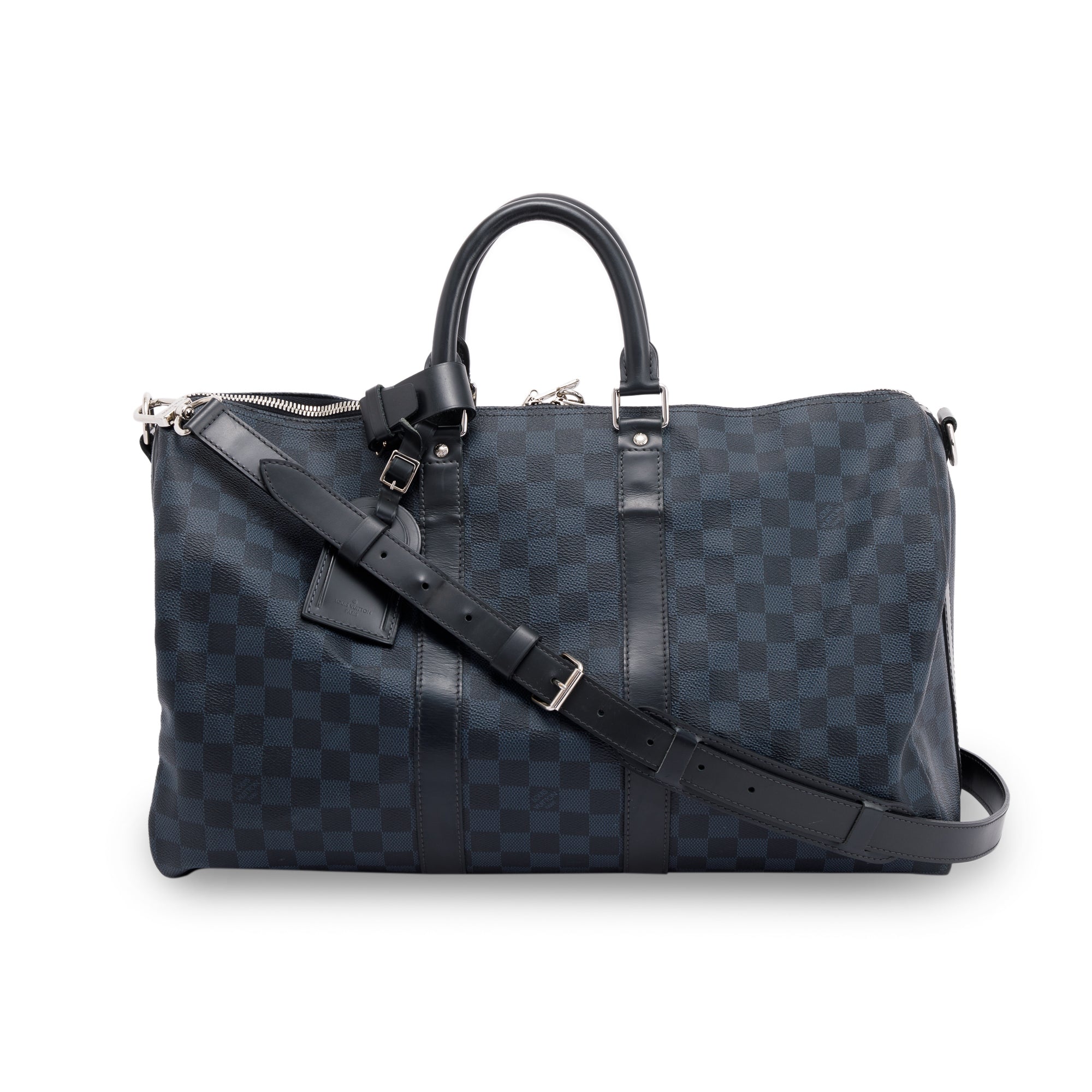 Louis Vuitton Damier Cobalt Keepall Bandouliere 45