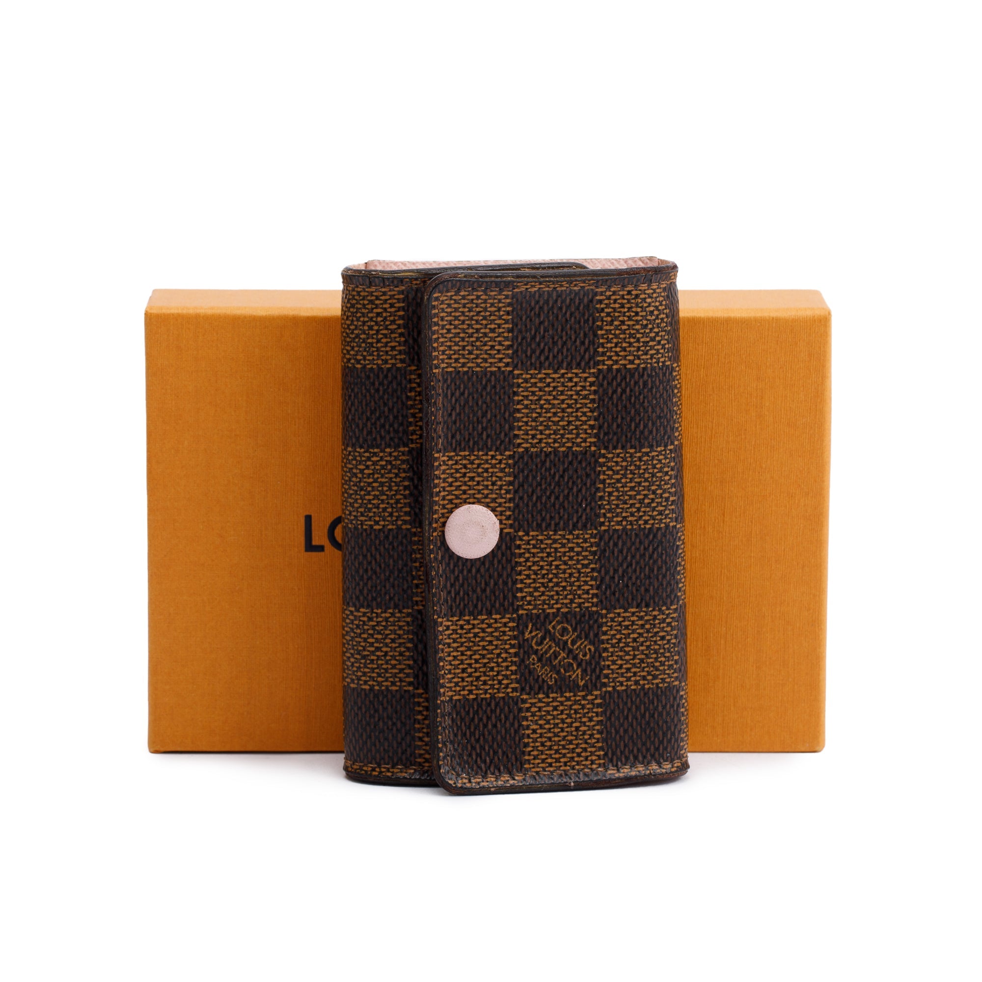 Louis Vuitton Damier Ebene 6 Key Holder w/ Box