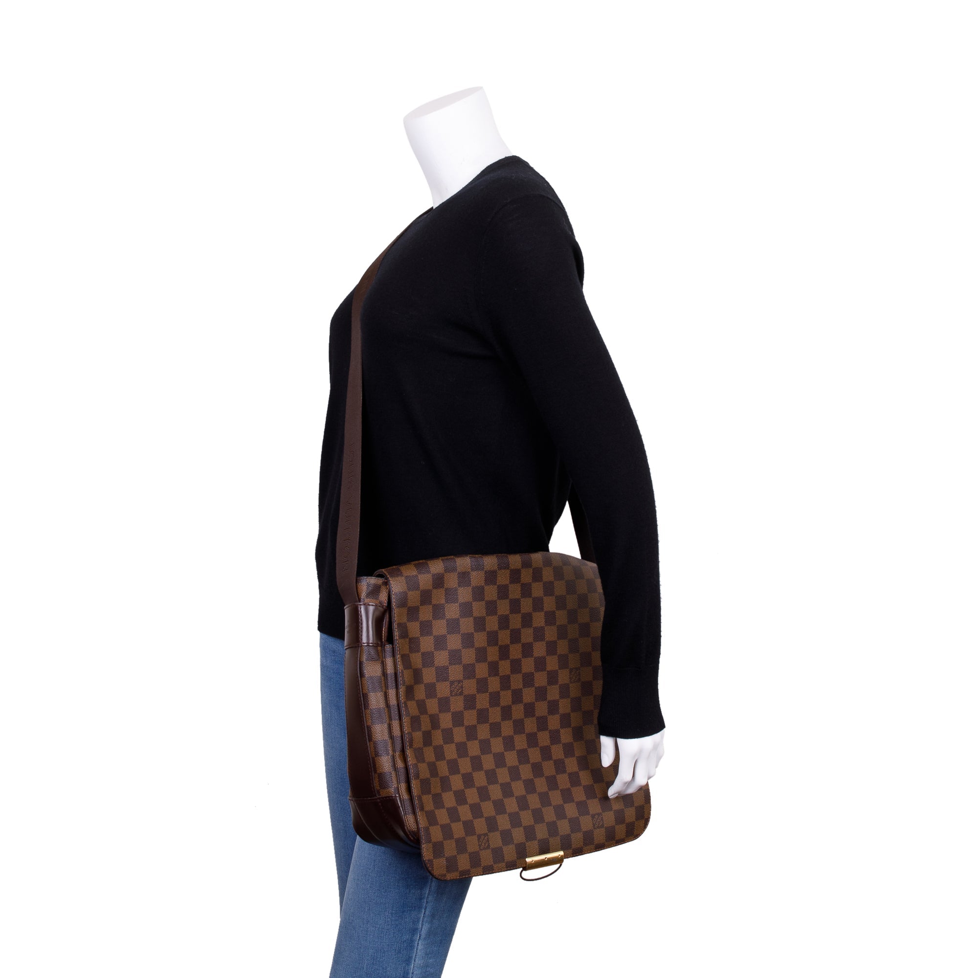 Louis Vuitton Damier Ebene Abbesses Messenger Bag