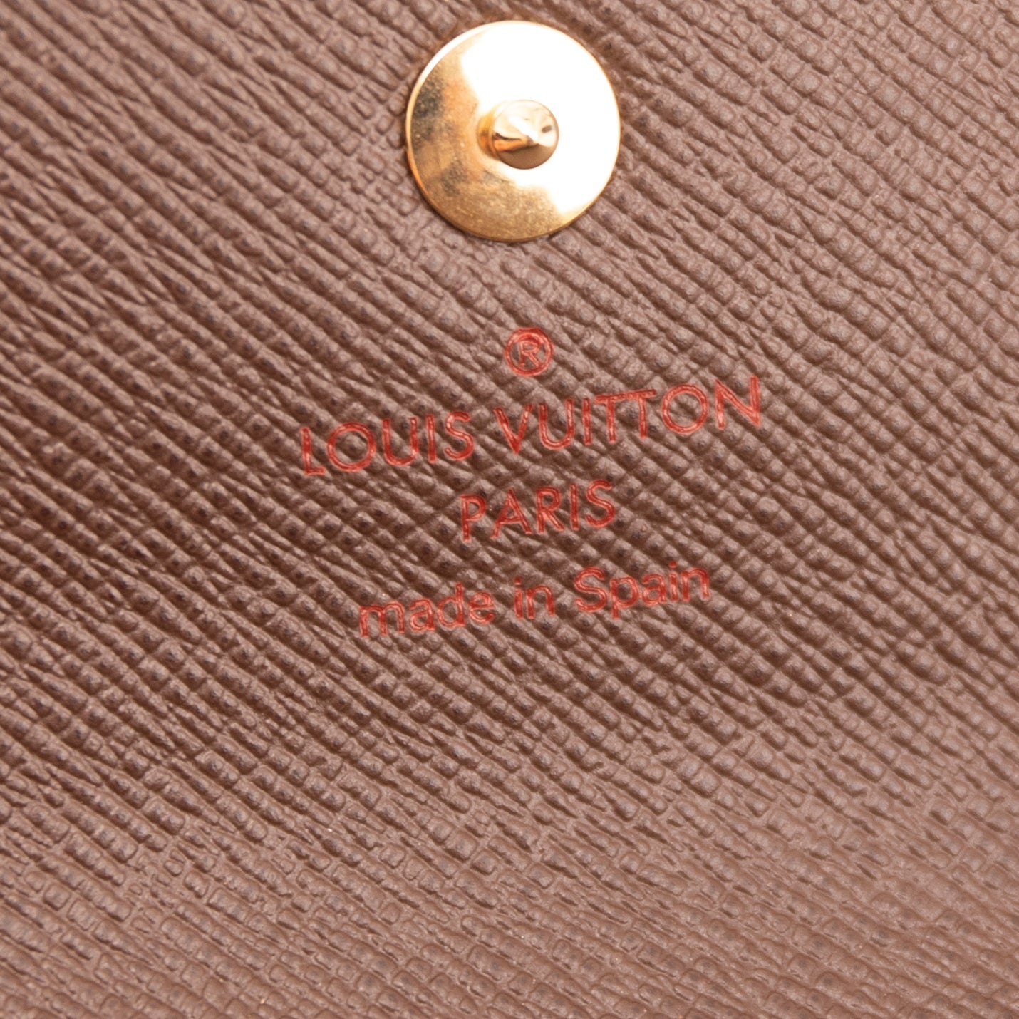 Louis Vuitton Damier Ebene Alexandra Wallet