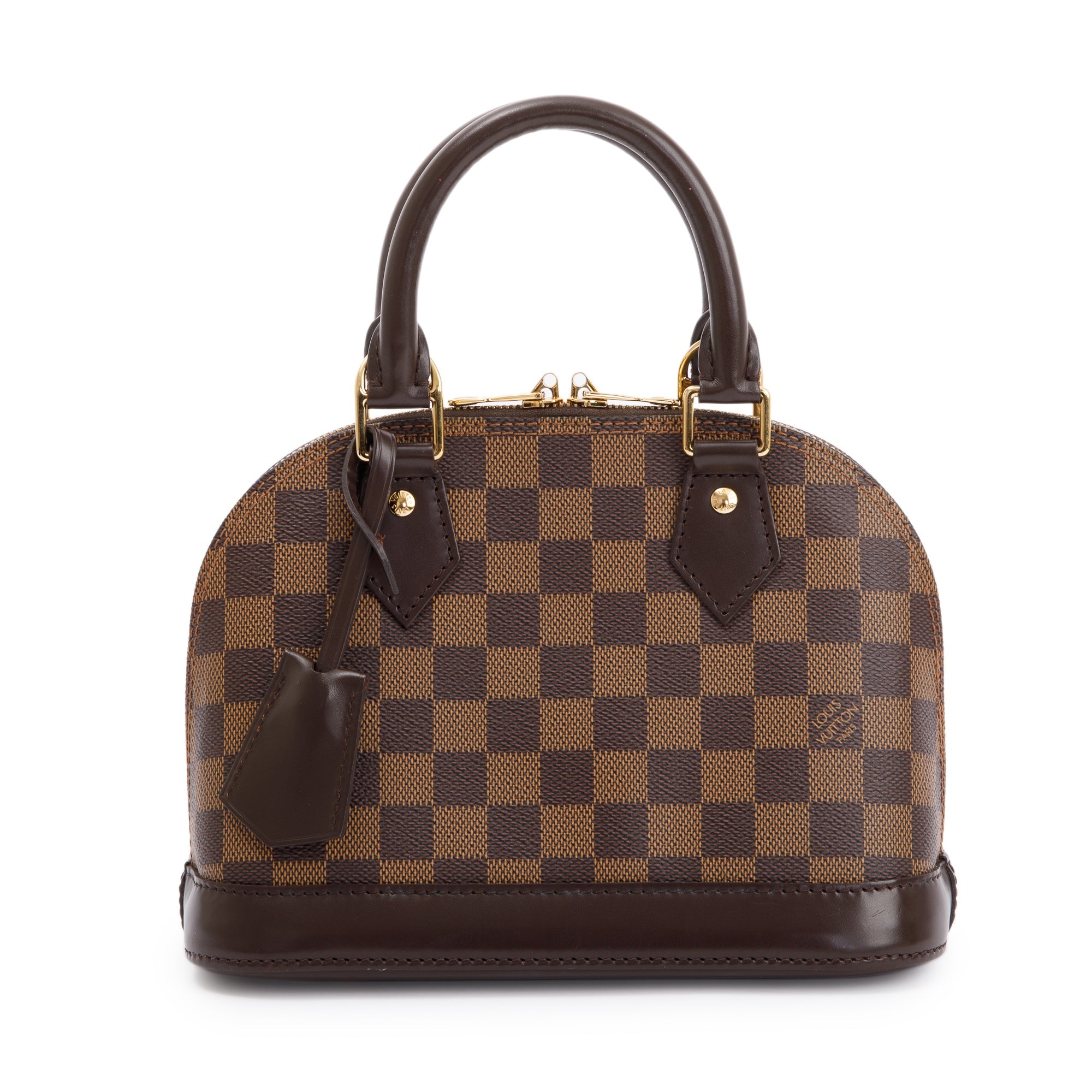 Louis Vuitton Damier Ebene Alma BB w/ Strap