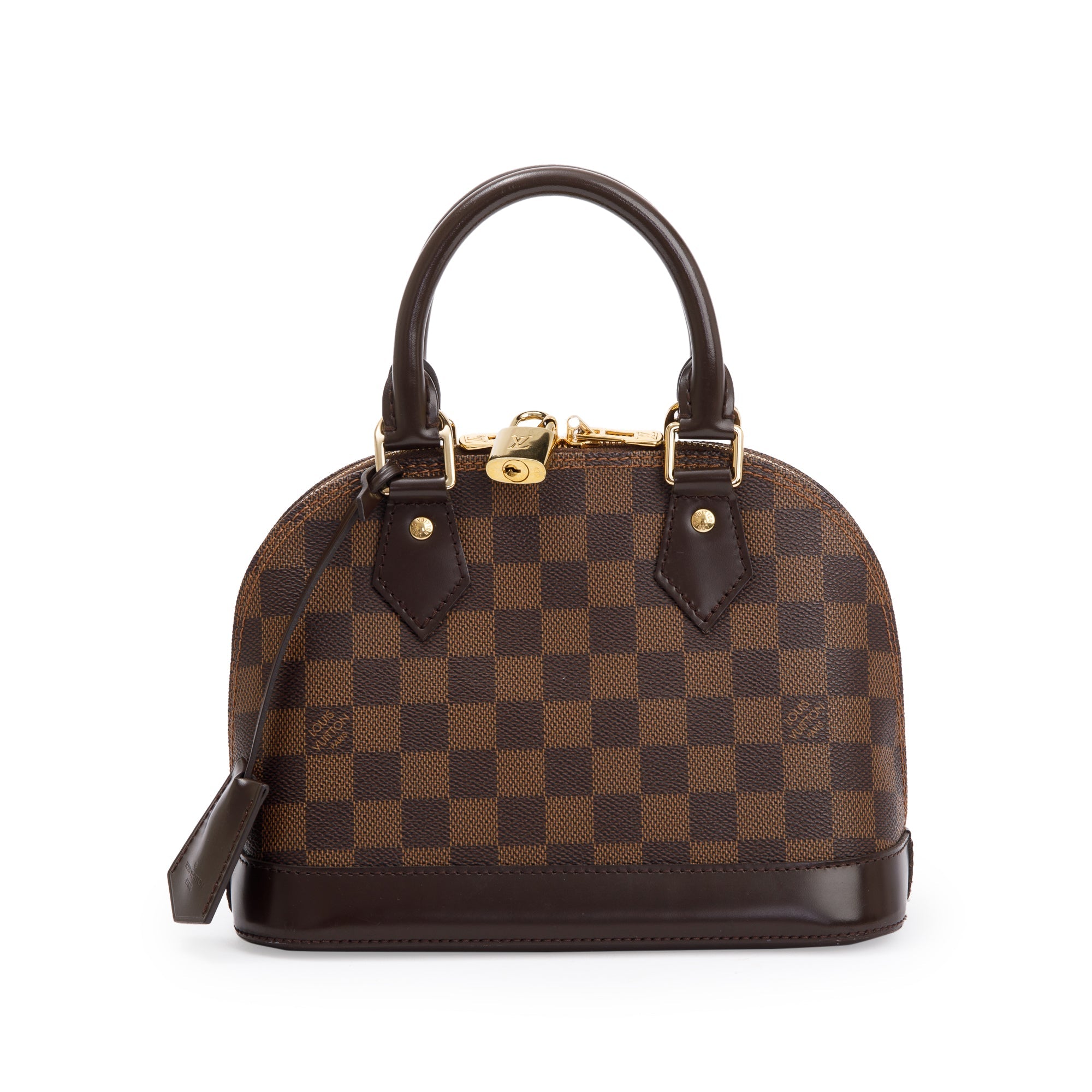 Louis Vuitton Damier Ebene Alma BB w/ Strap