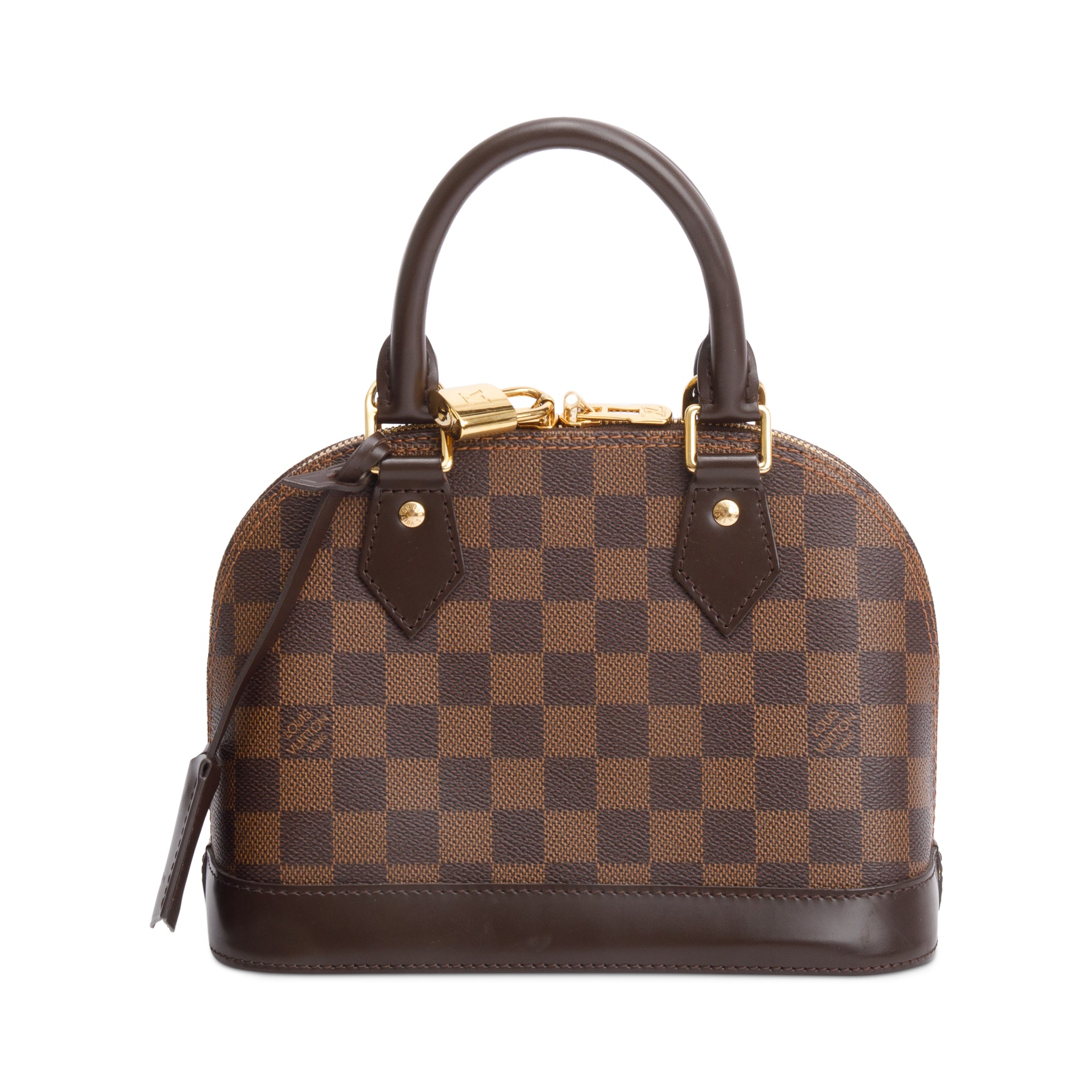 Louis Vuitton Damier Ebene Alma BB w/ Strap
