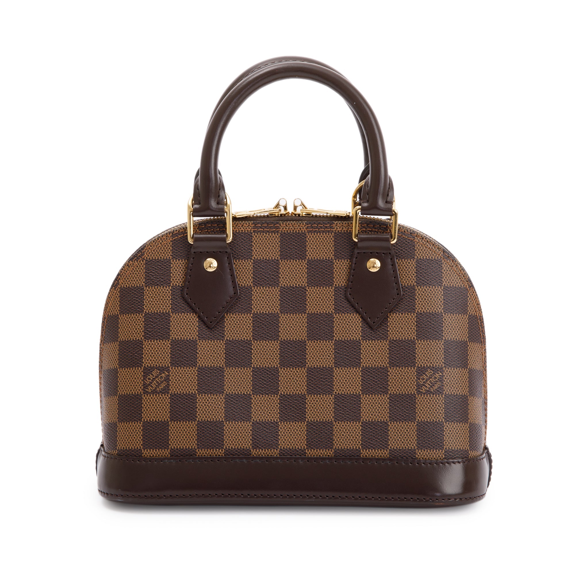 Louis Vuitton Damier Ebene Alma BB w/ Strap