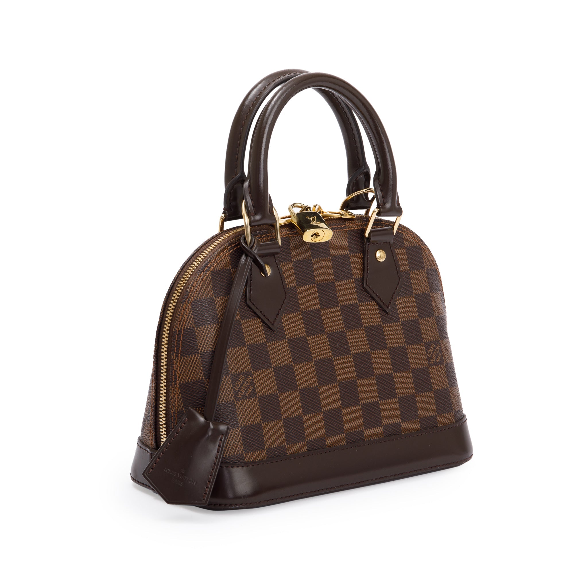 Louis Vuitton Damier Ebene Alma BB w/ Strap