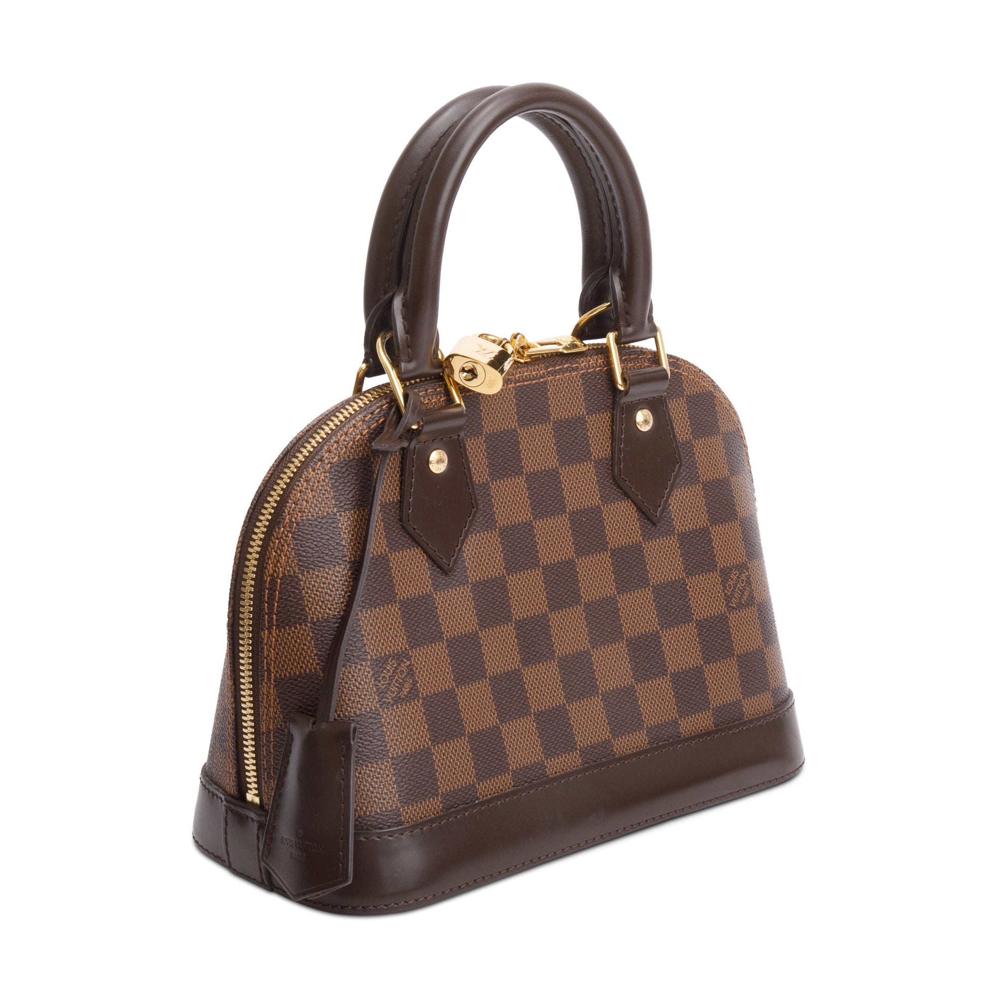 Louis Vuitton Damier Ebene Alma BB w/ Strap