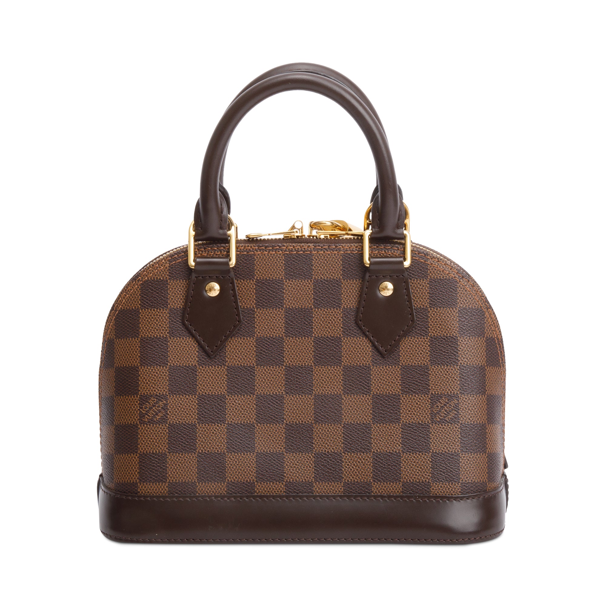 Louis Vuitton Damier Ebene Alma BB w/ Strap