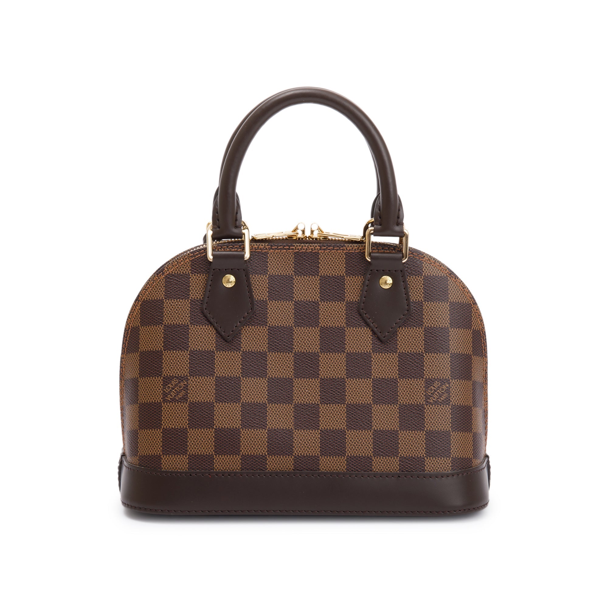 Louis Vuitton Damier Ebene Alma BB w/ Strap