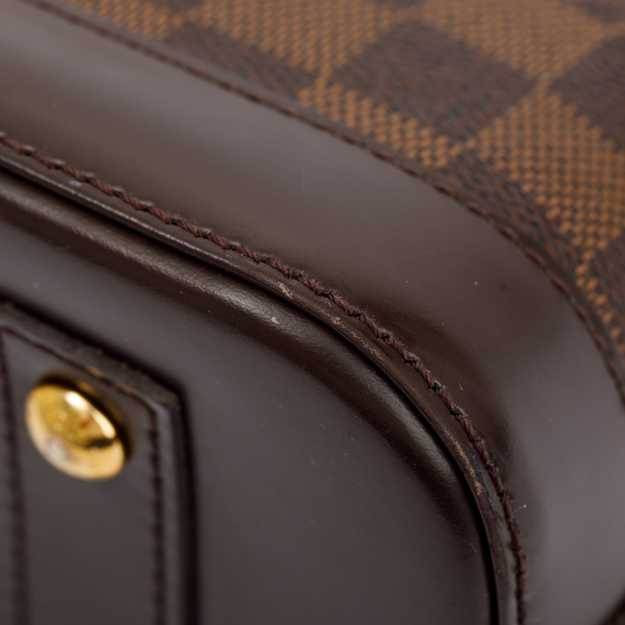 Louis Vuitton Damier Ebene Alma BB w/ Strap