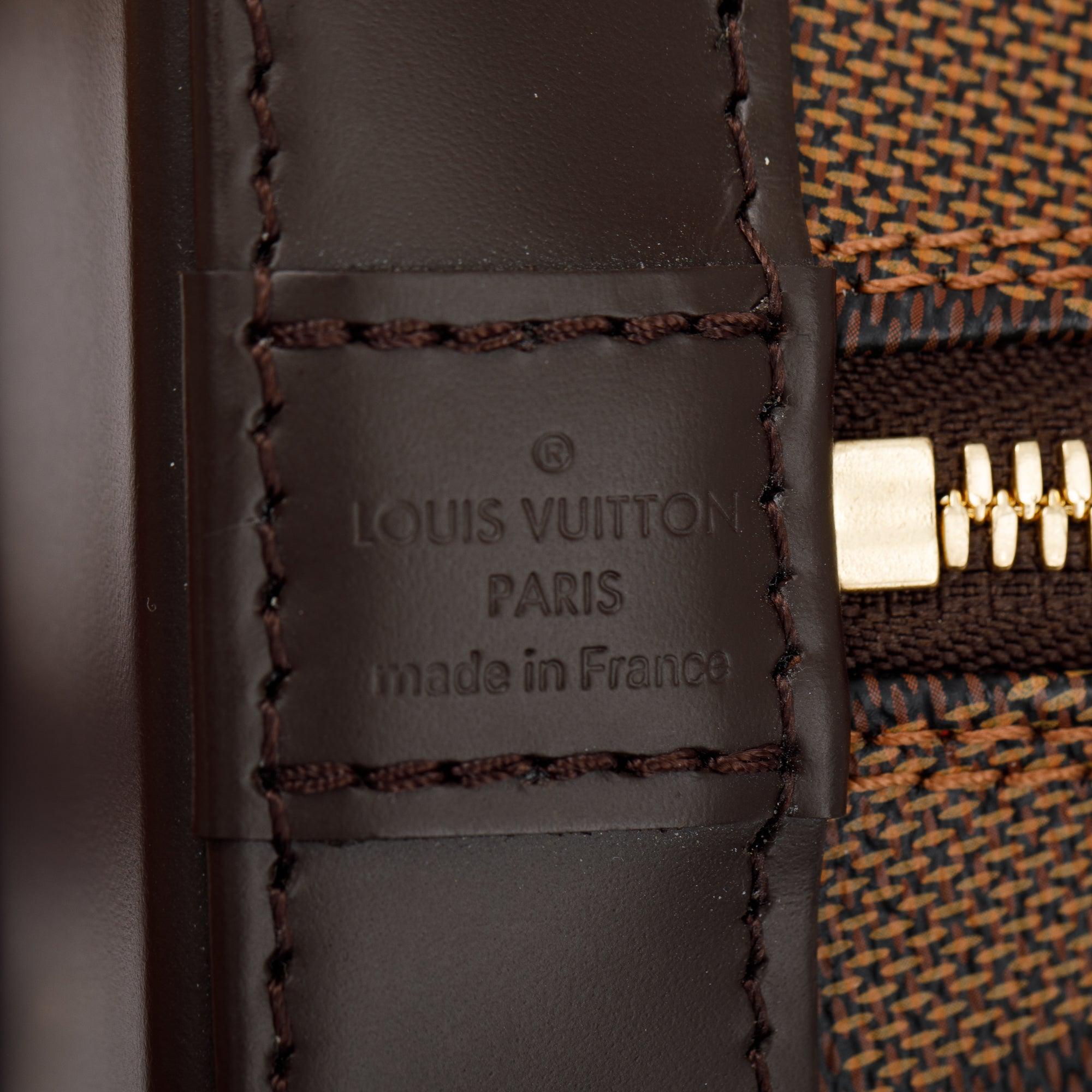 Louis Vuitton Damier Ebene Alma BB w/ Strap