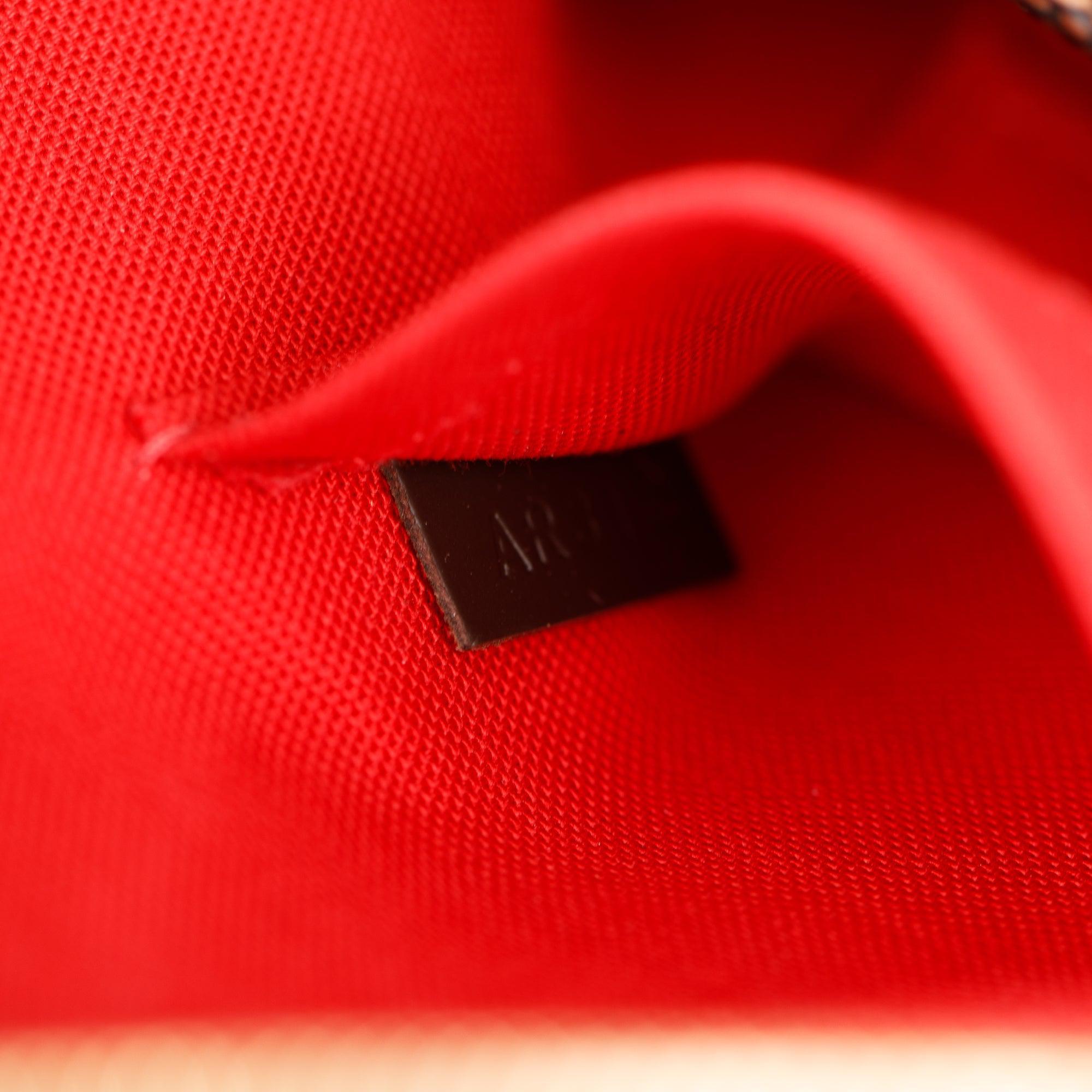 Louis Vuitton Damier Ebene Alma BB w/ Strap