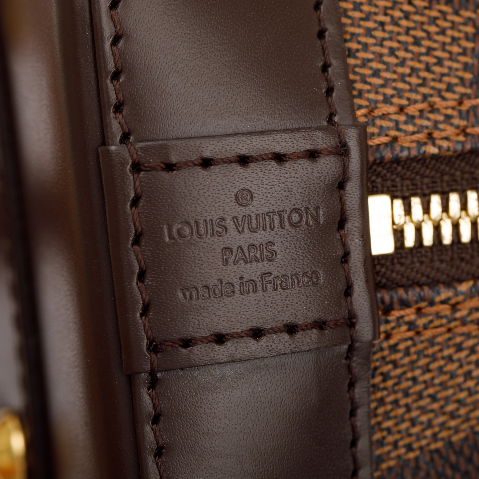 Louis Vuitton Damier Ebene Alma BB w/ Strap