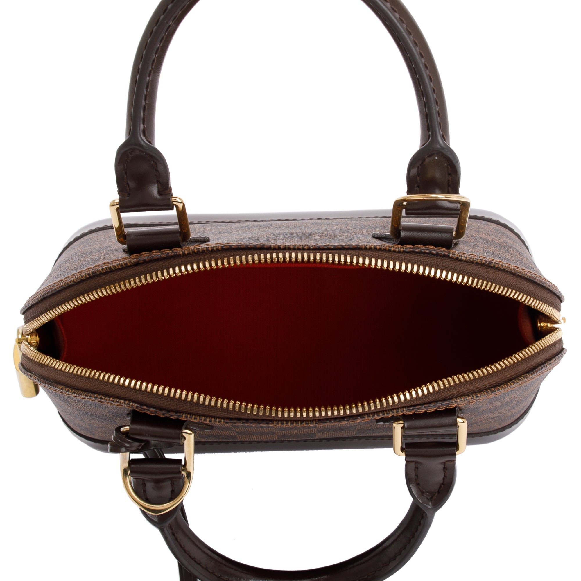 Louis Vuitton Damier Ebene Alma BB w/ Strap