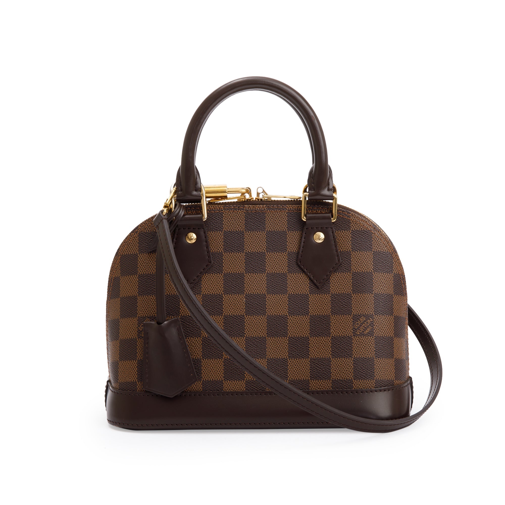 Louis Vuitton Damier Ebene Alma BB w/ Strap