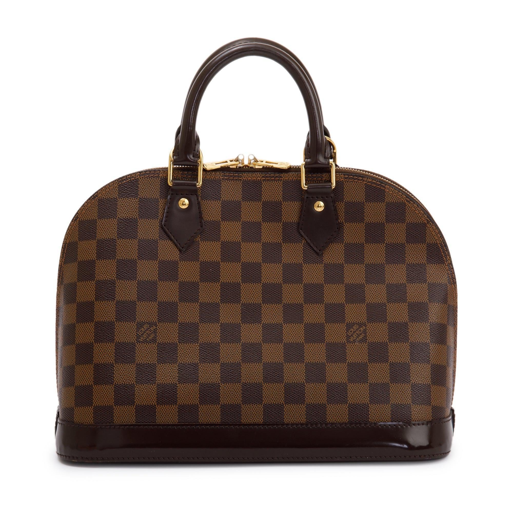 Louis Vuitton Damier Ebene Alma PM