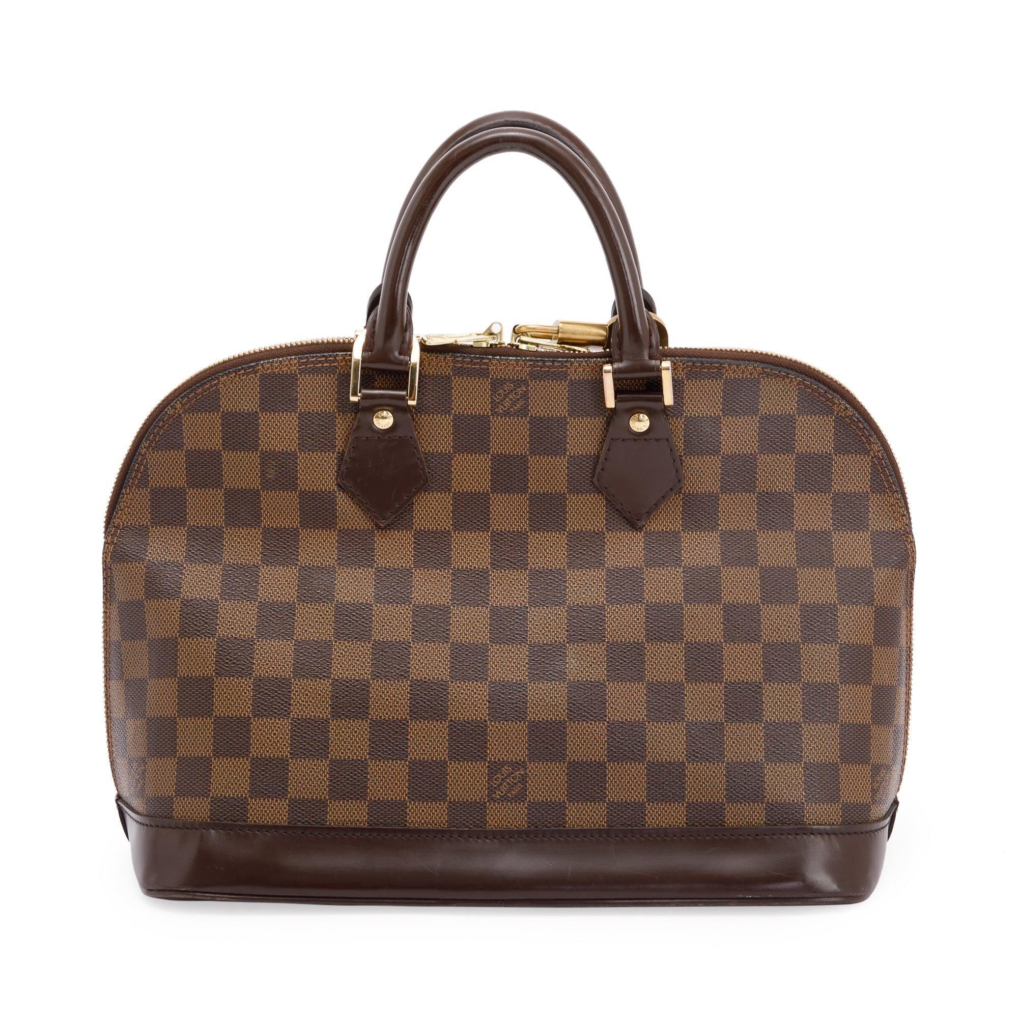 Louis Vuitton Damier Ebene Alma PM