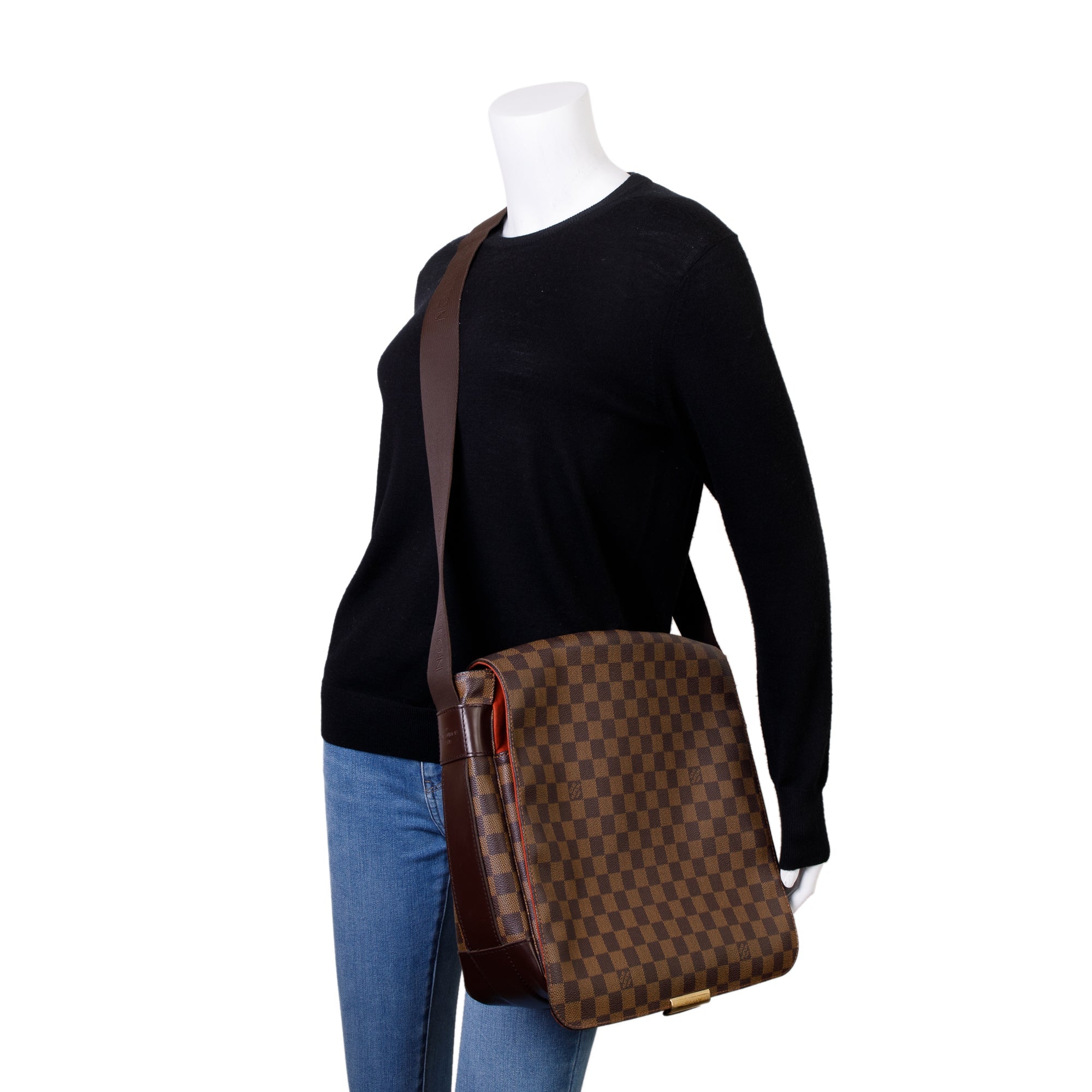 Louis Vuitton Damier Ebene Bastille Messenger Bag