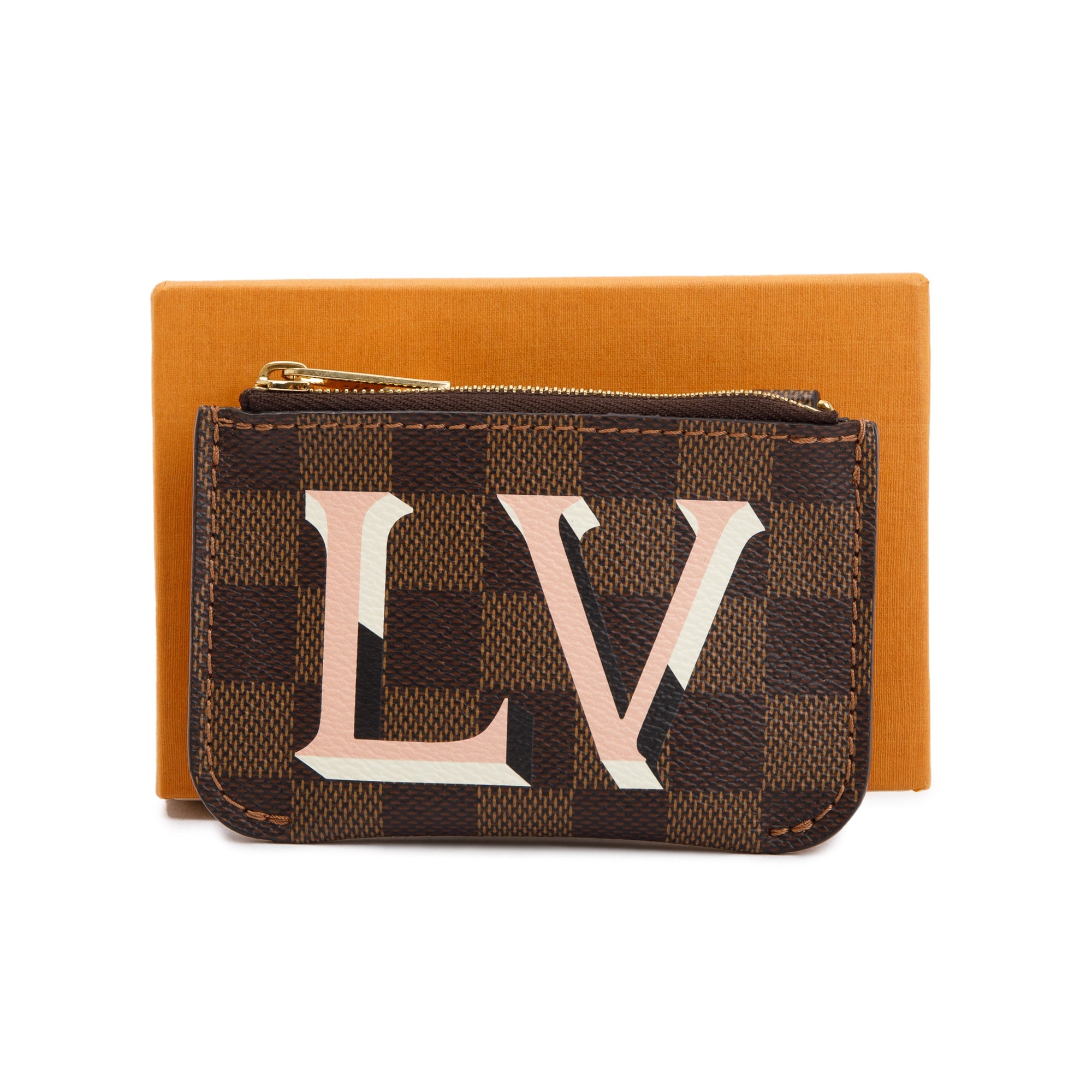 Louis Vuitton Damier Ebene Belmont Pouch w/ Box