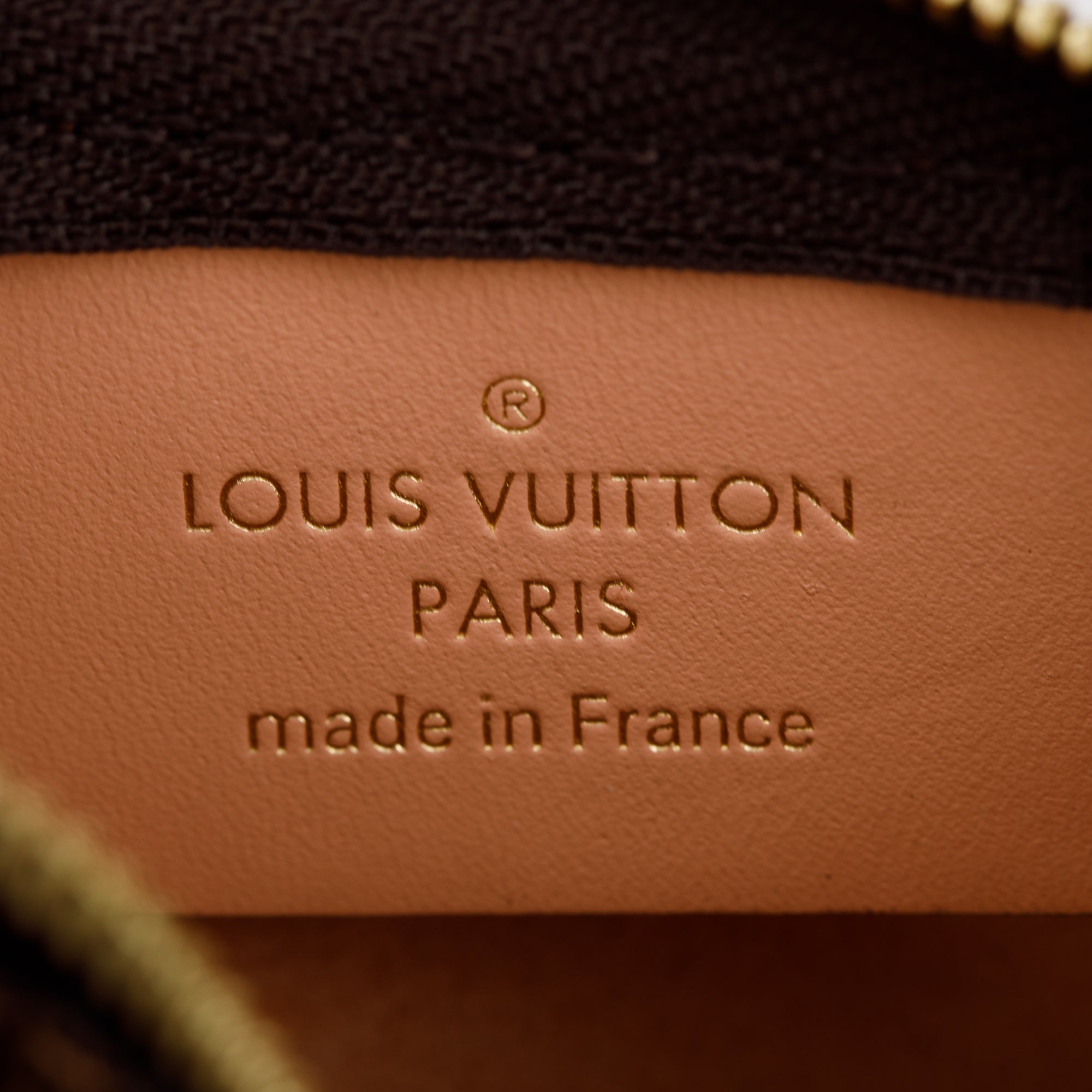 Louis Vuitton Damier Ebene Belmont Pouch w/ Box