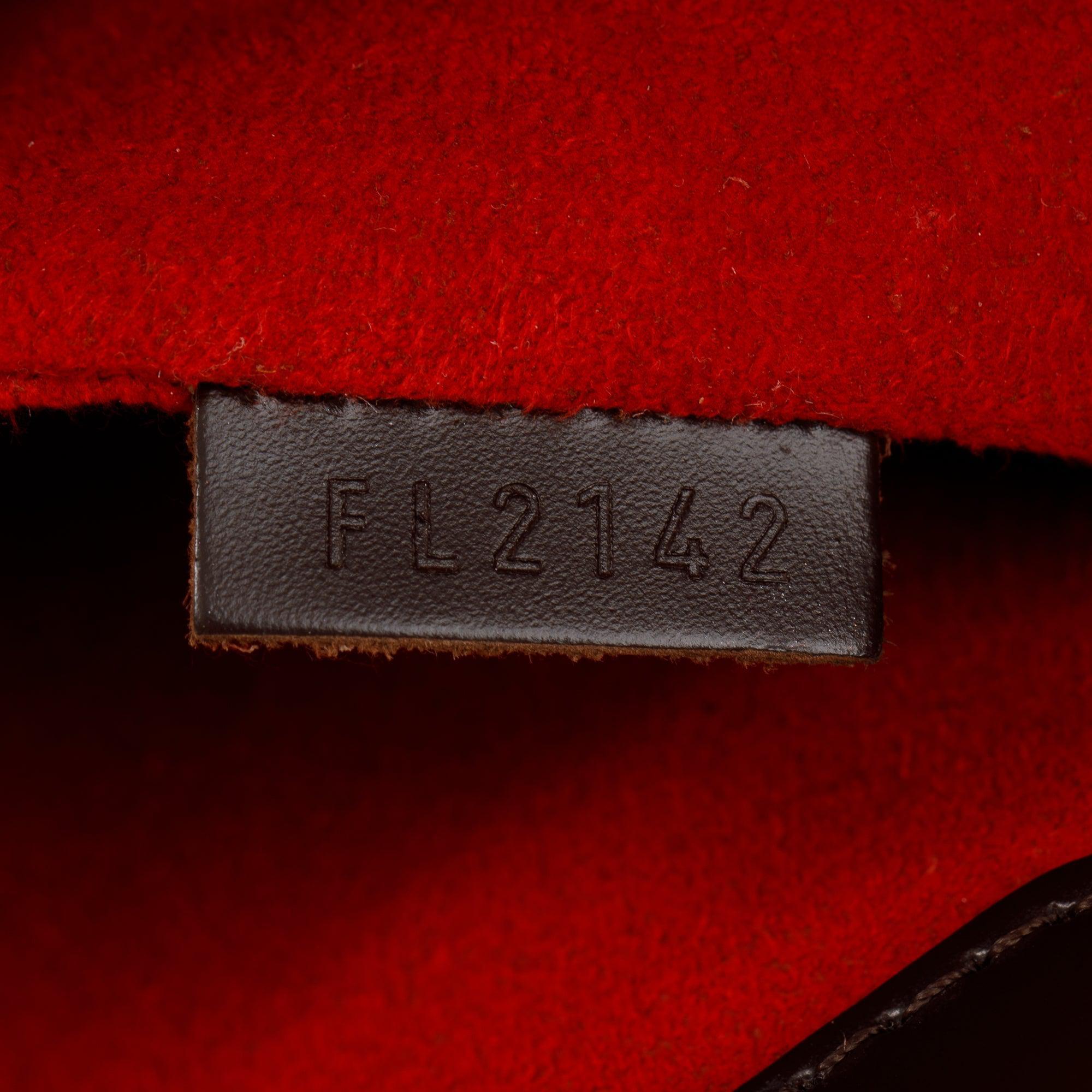 Louis Vuitton Damier Ebene Bergamo MM w/ Strap