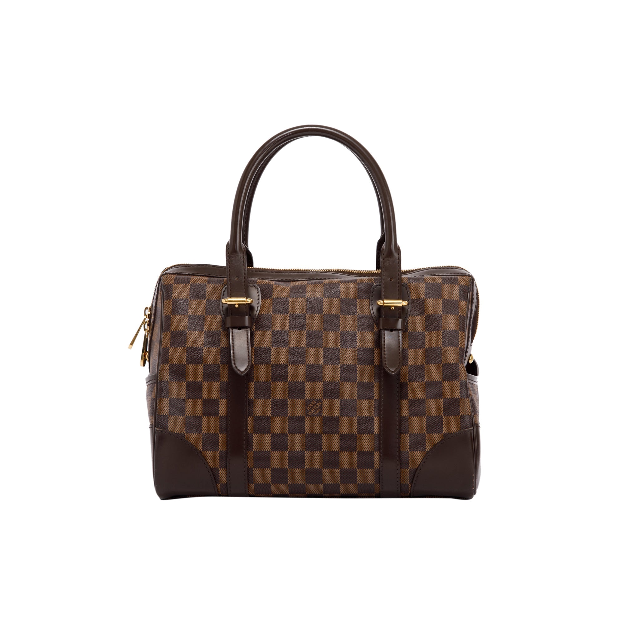 The Louis Vuitton Berkeley is like a Speedy 30 with additional