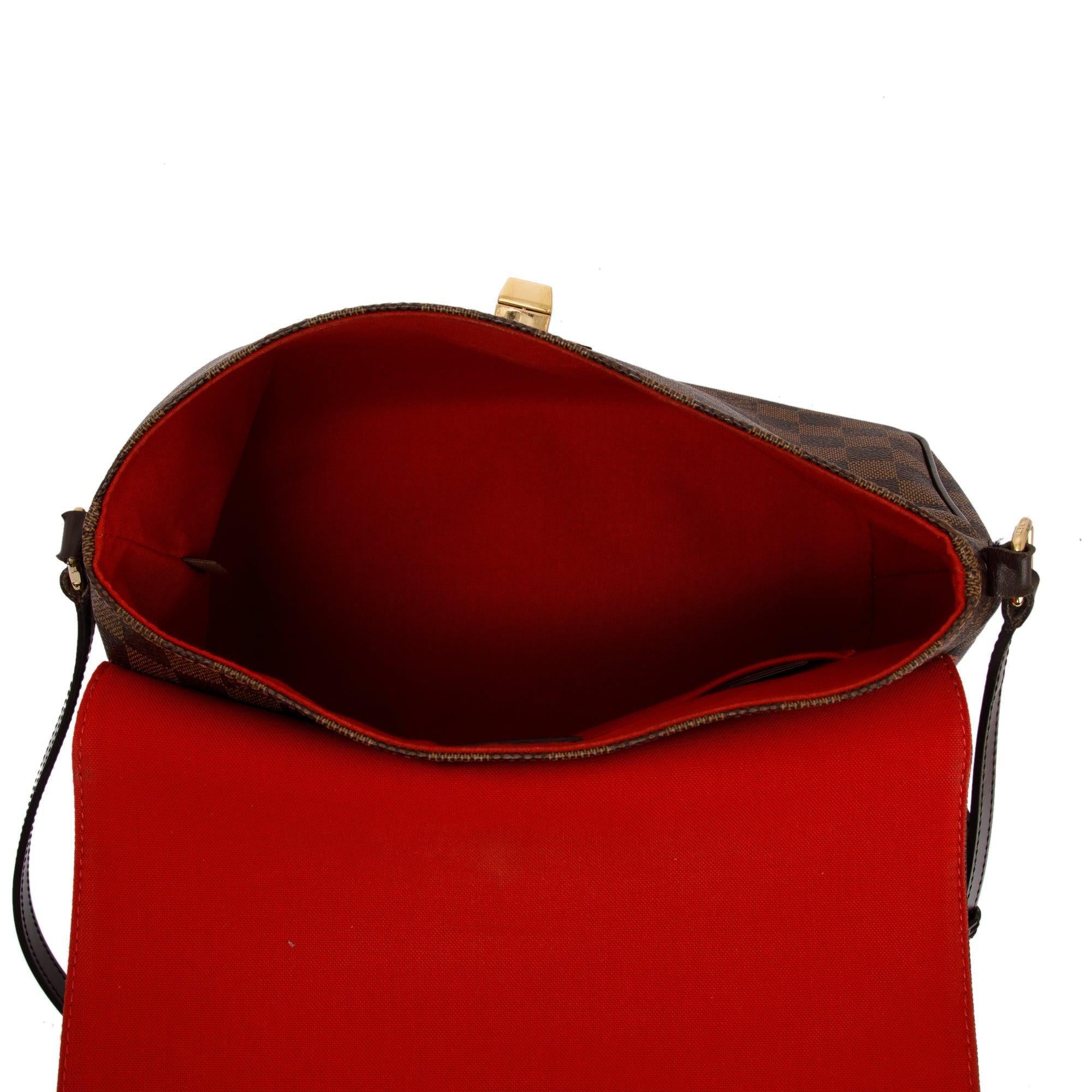 Louis Vuitton Damier Ebene Besace Rosebery Bag