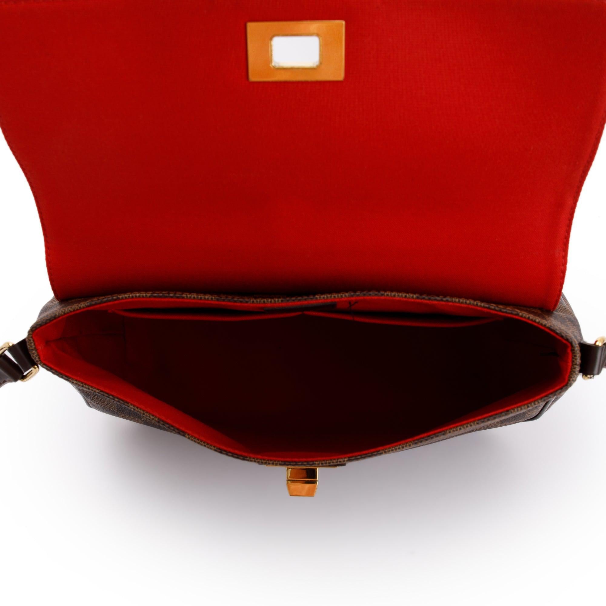 Louis Vuitton Damier Ebene Besace Rosebery Bag