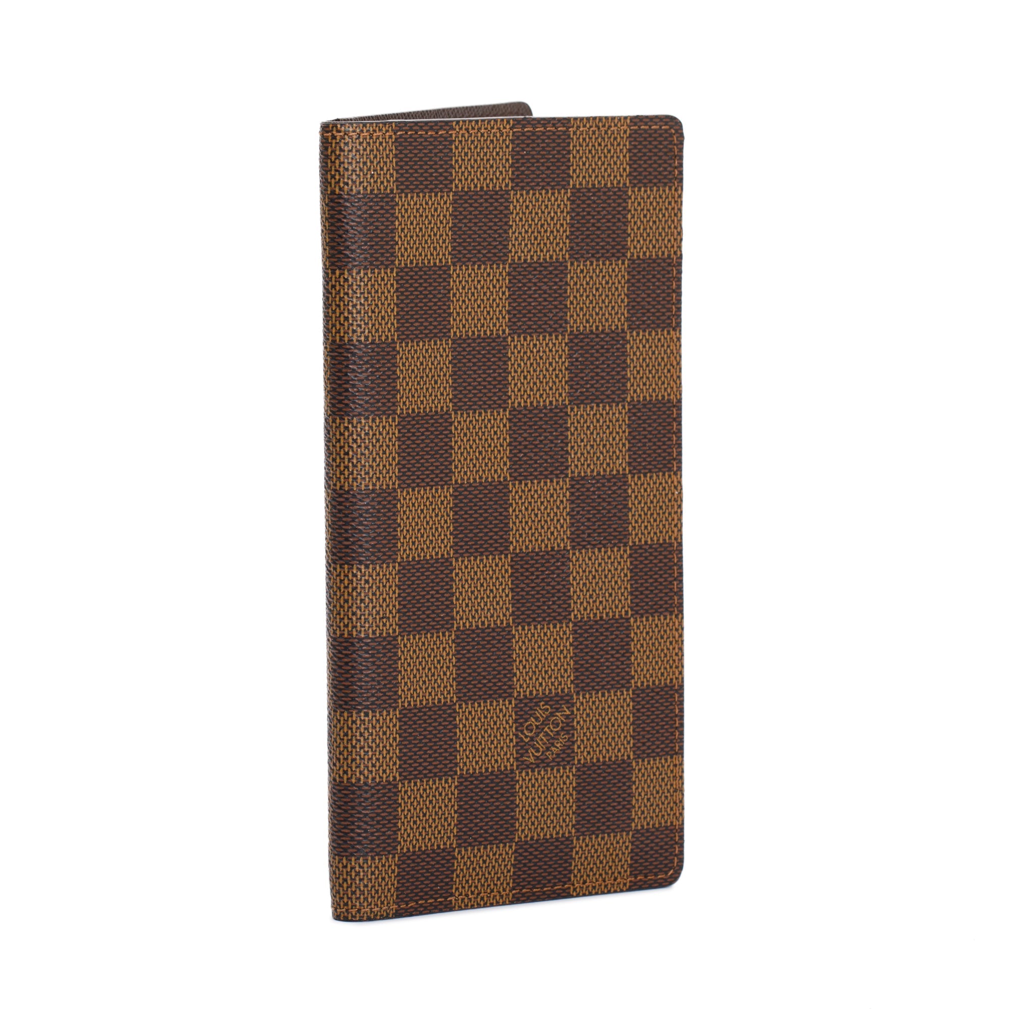 Louis Vuitton Damier Ebene Bifold Vertical Wallet