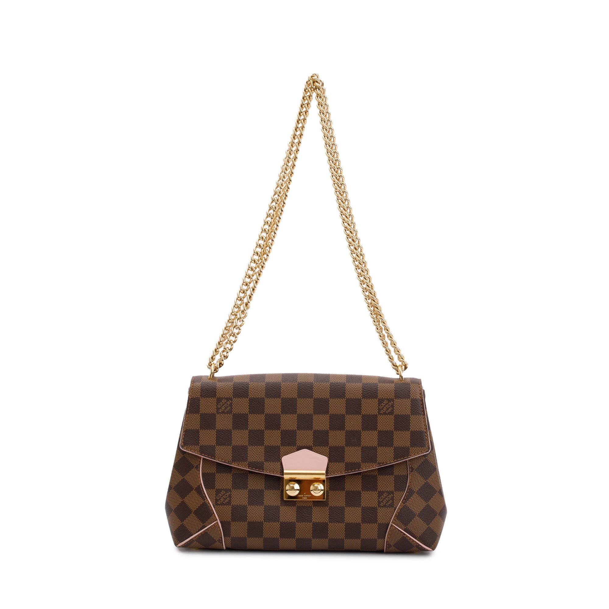 Louis Vuitton Damier Ebene Caissa Clutch