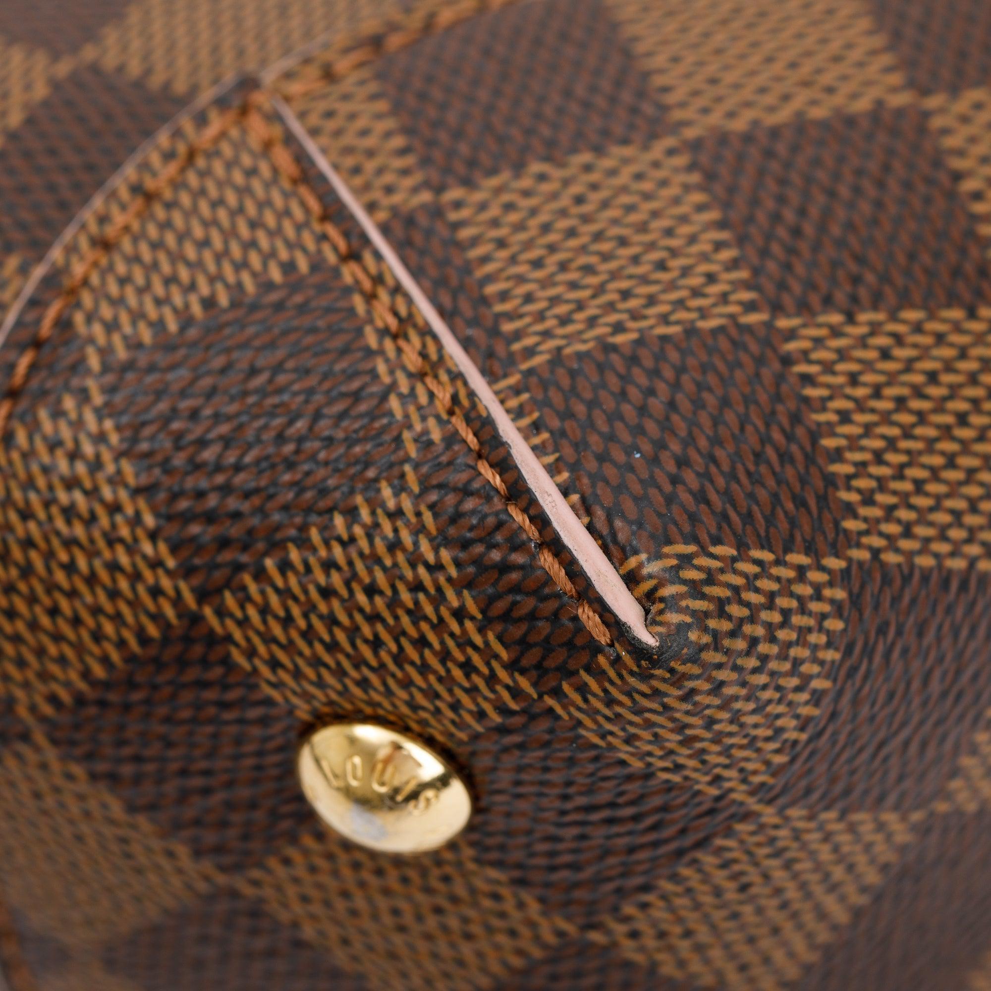 Louis Vuitton Damier Ebene Caissa Clutch