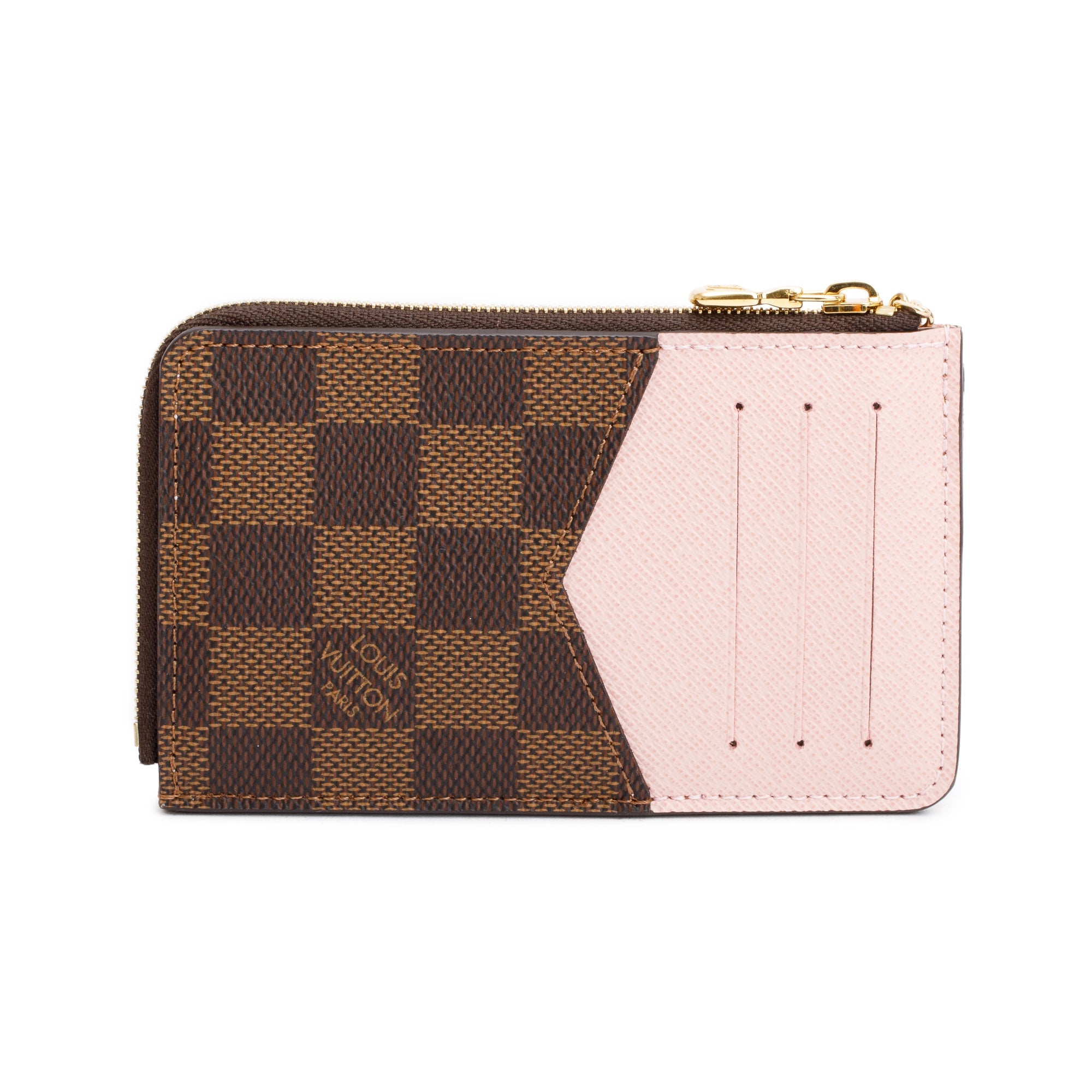 Louis Vuitton Damier Ebene Card Holder Recto Verso w/ Box & Receipt