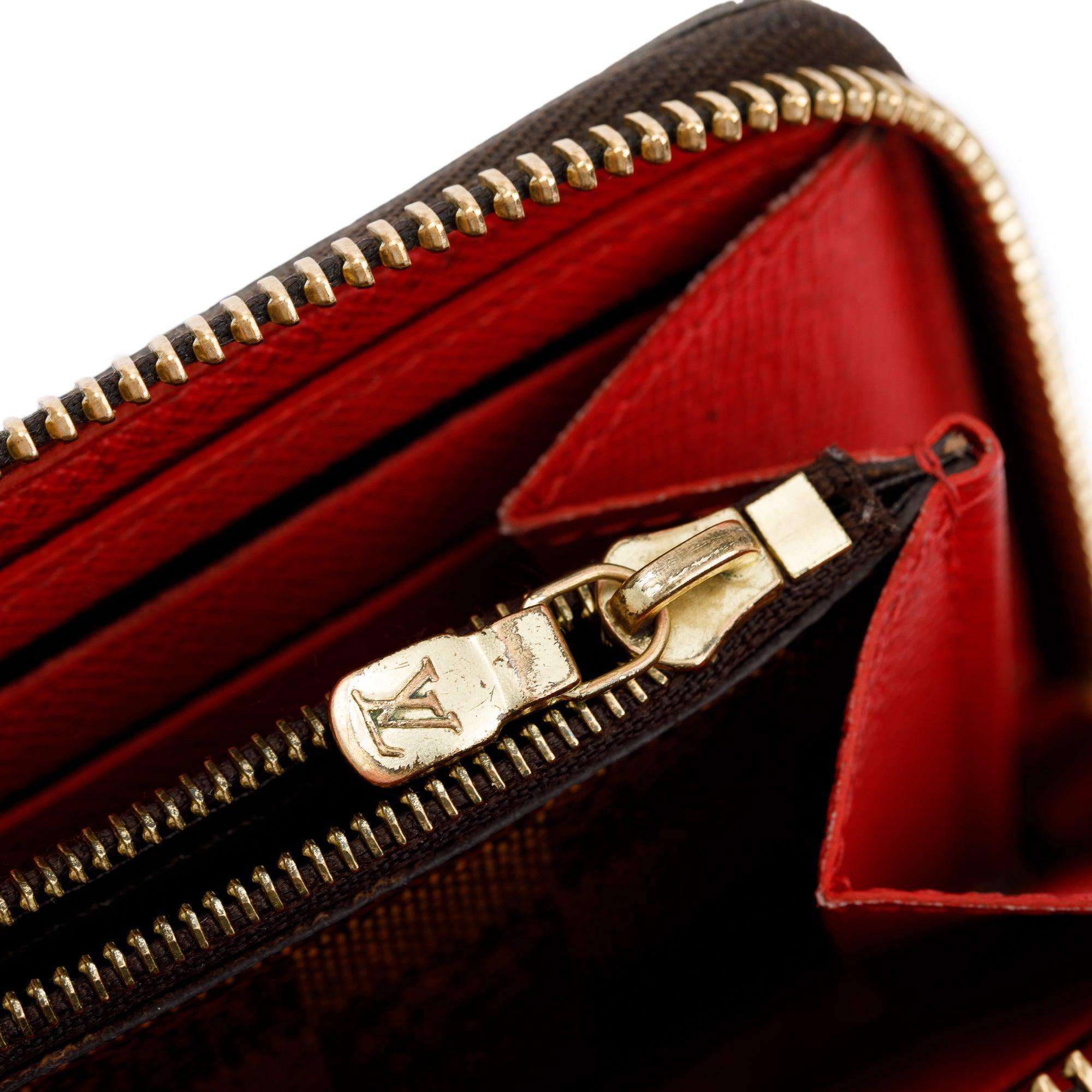 Louis Vuitton Damier Ebene Clemence Wallet