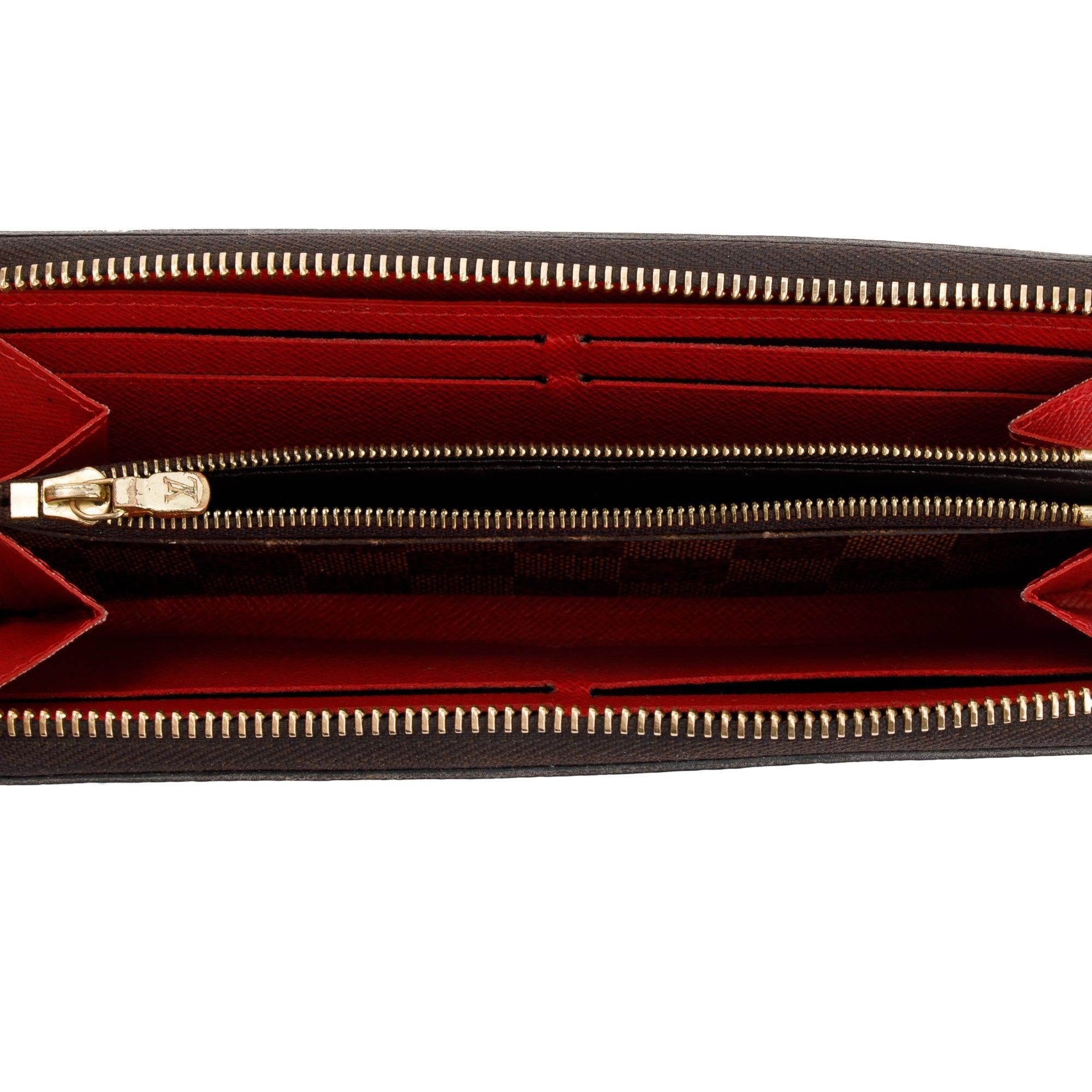 Louis Vuitton Damier Ebene Clemence Wallet