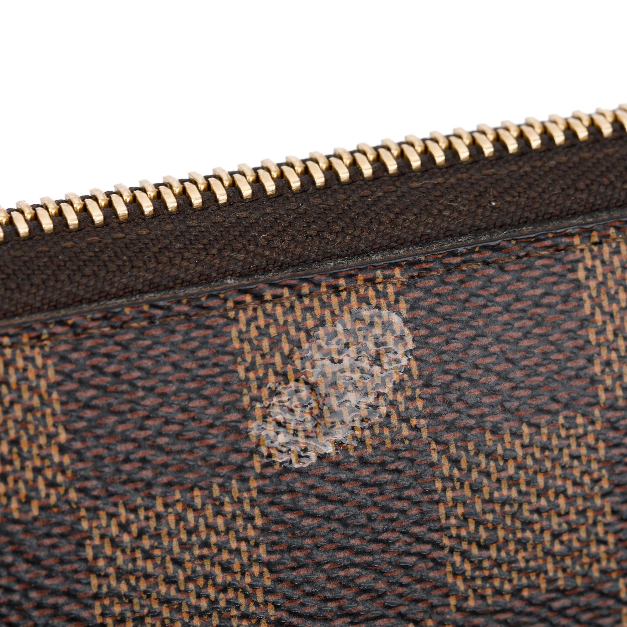 Louis Vuitton Damier Ebene Clemence Wallet