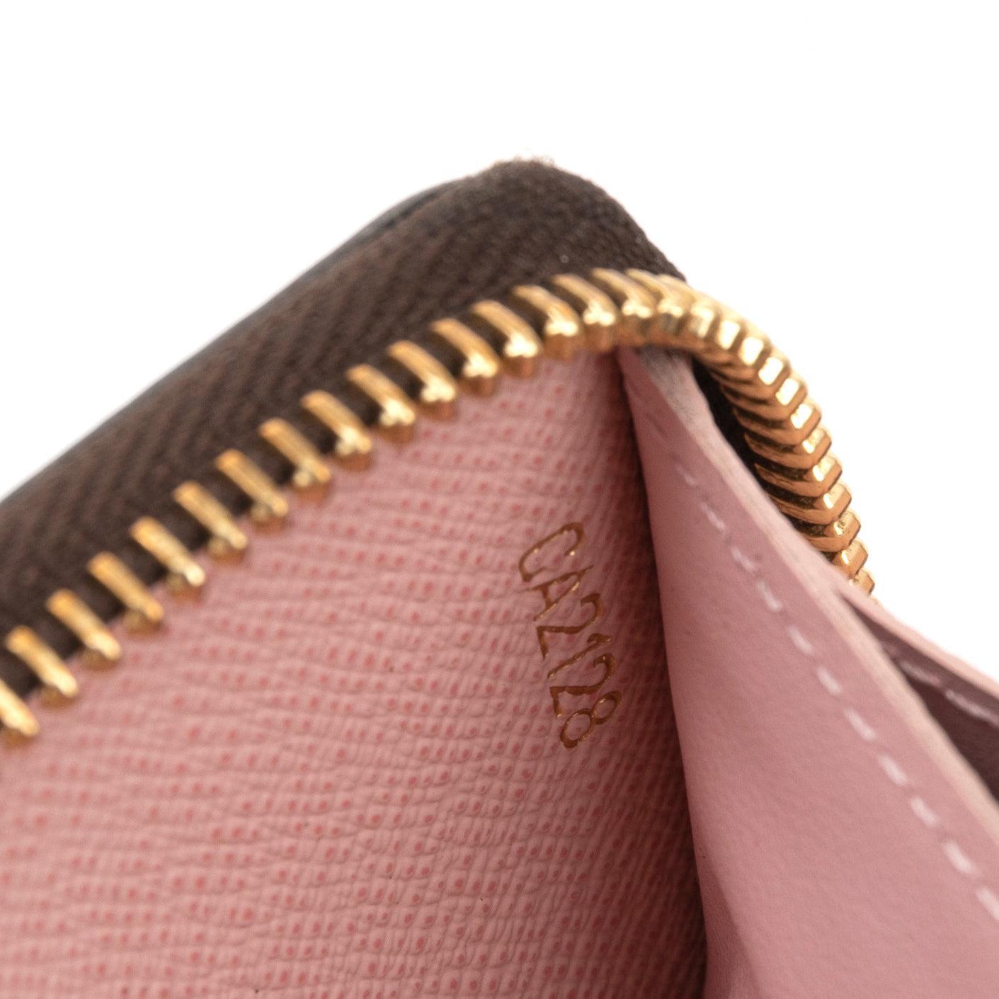 Louis Vuitton Damier Ebene Clemence Wallet