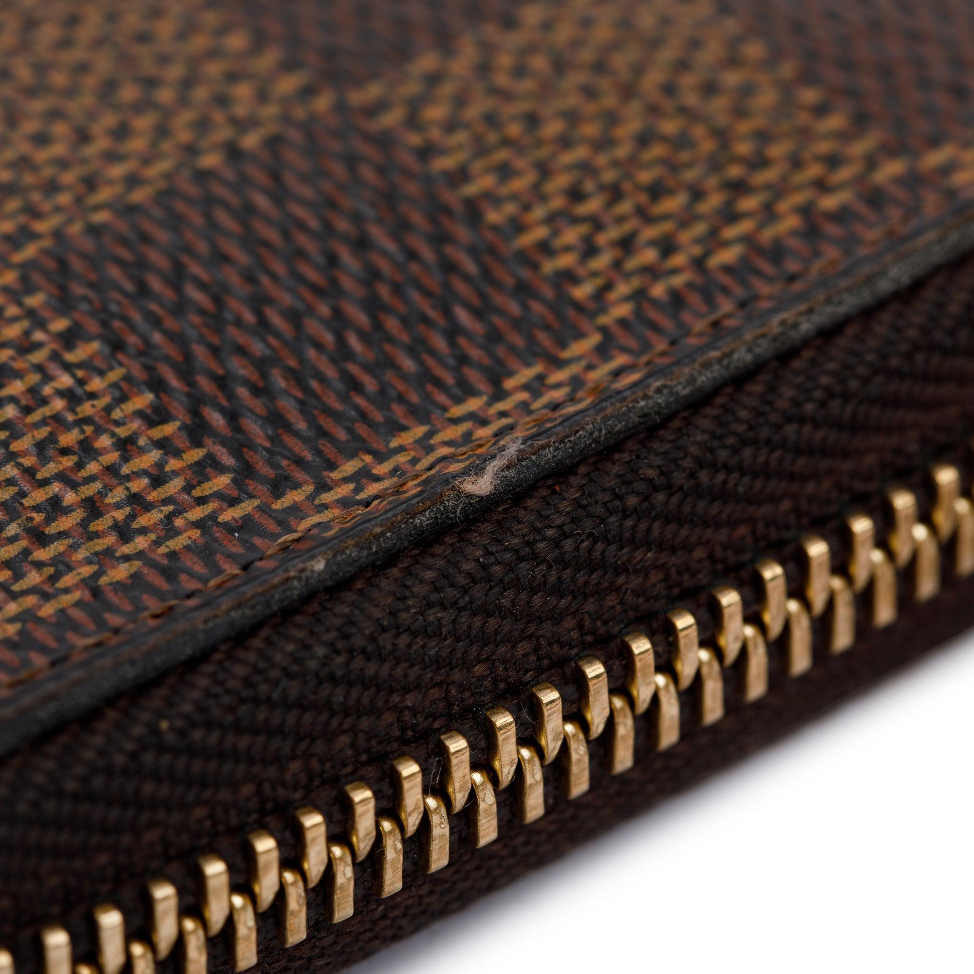 Louis Vuitton Damier Ebene Clemence Wallet