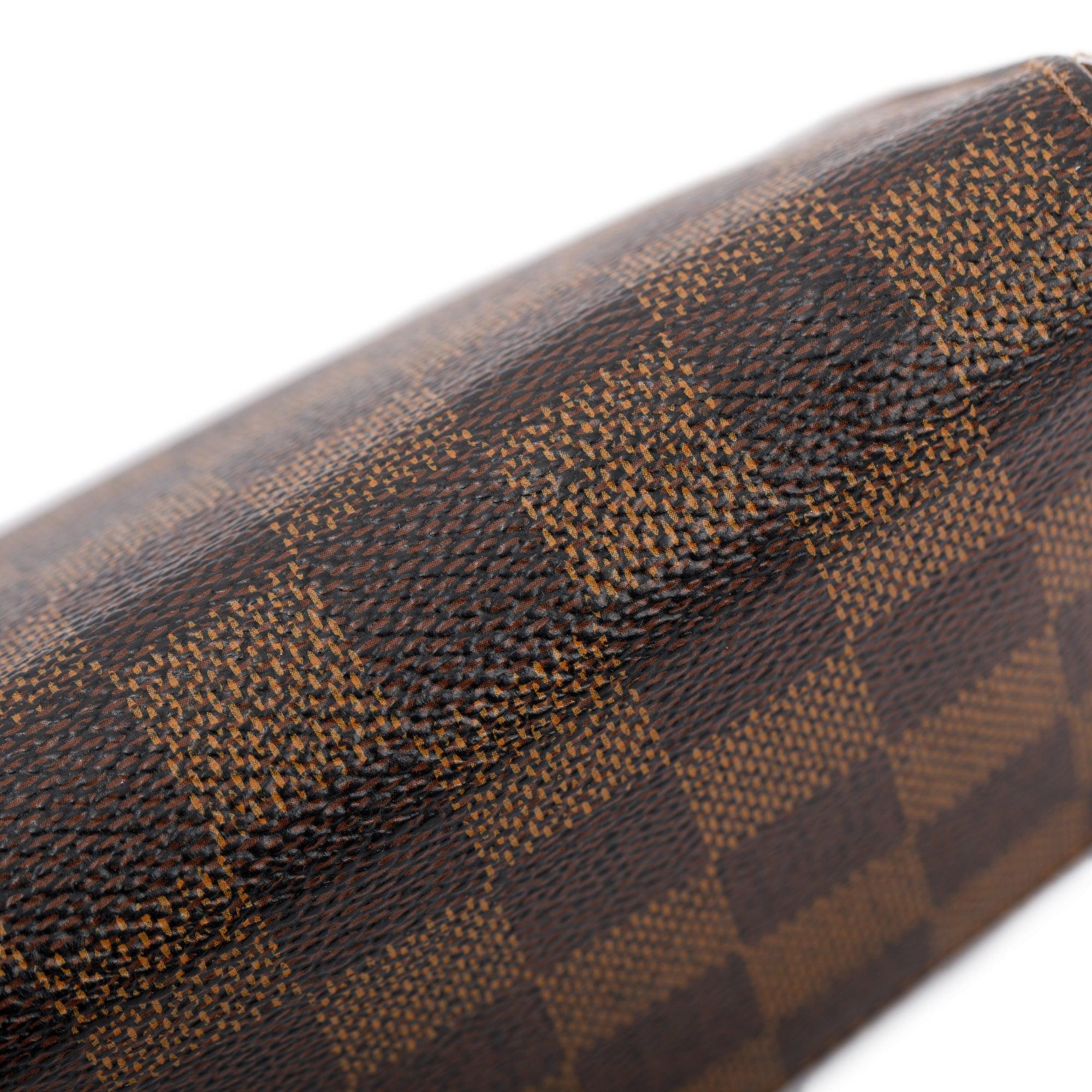 Louis Vuitton Damier Ebene Clemence Wallet w/ Box & Receipt