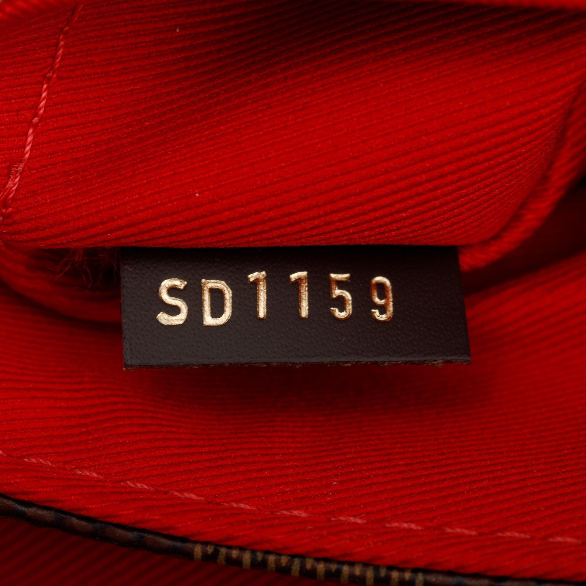 Louis Vuitton Damier Ebene Croisette Bag