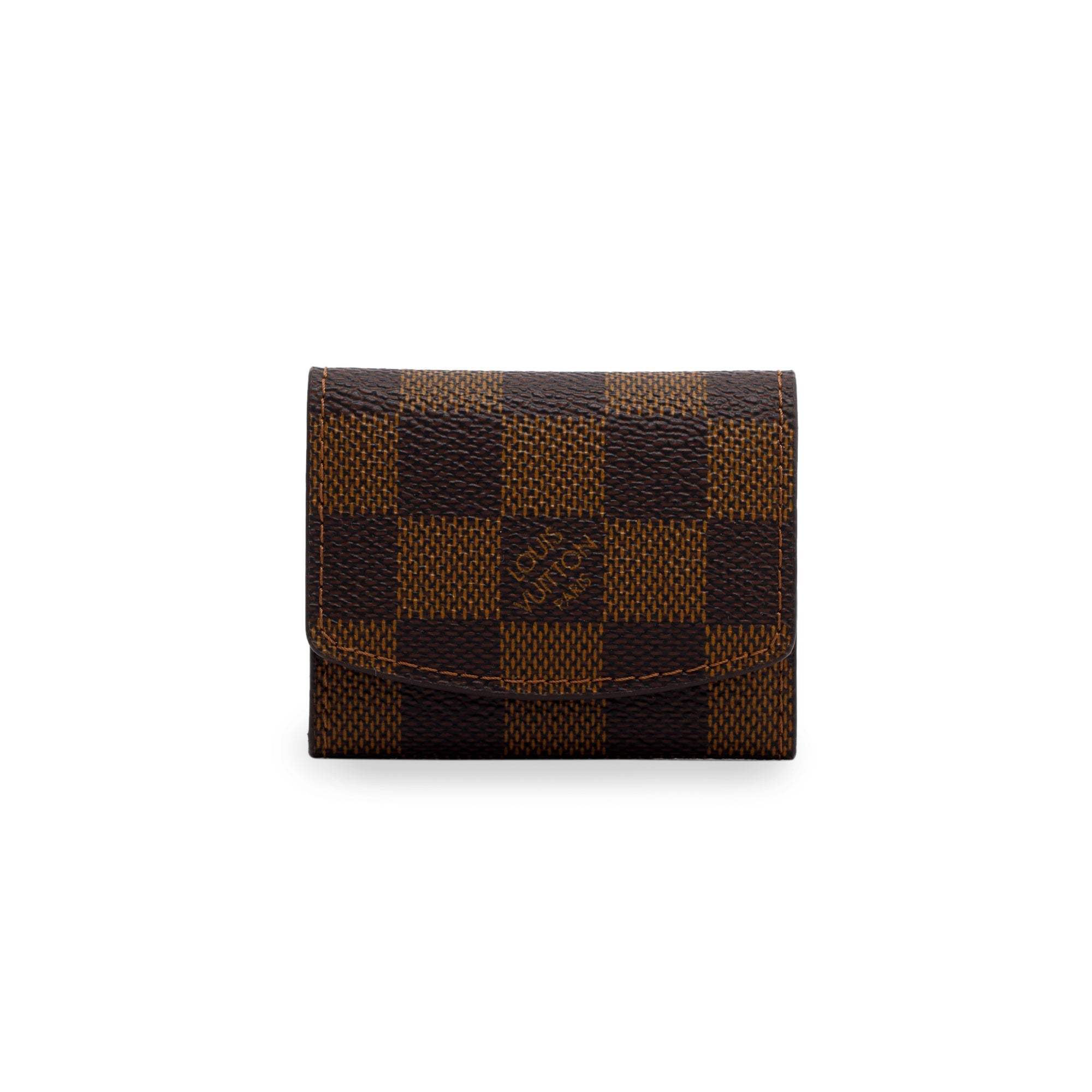 Louis Vuitton Damier Ebene Cufflinks Holder