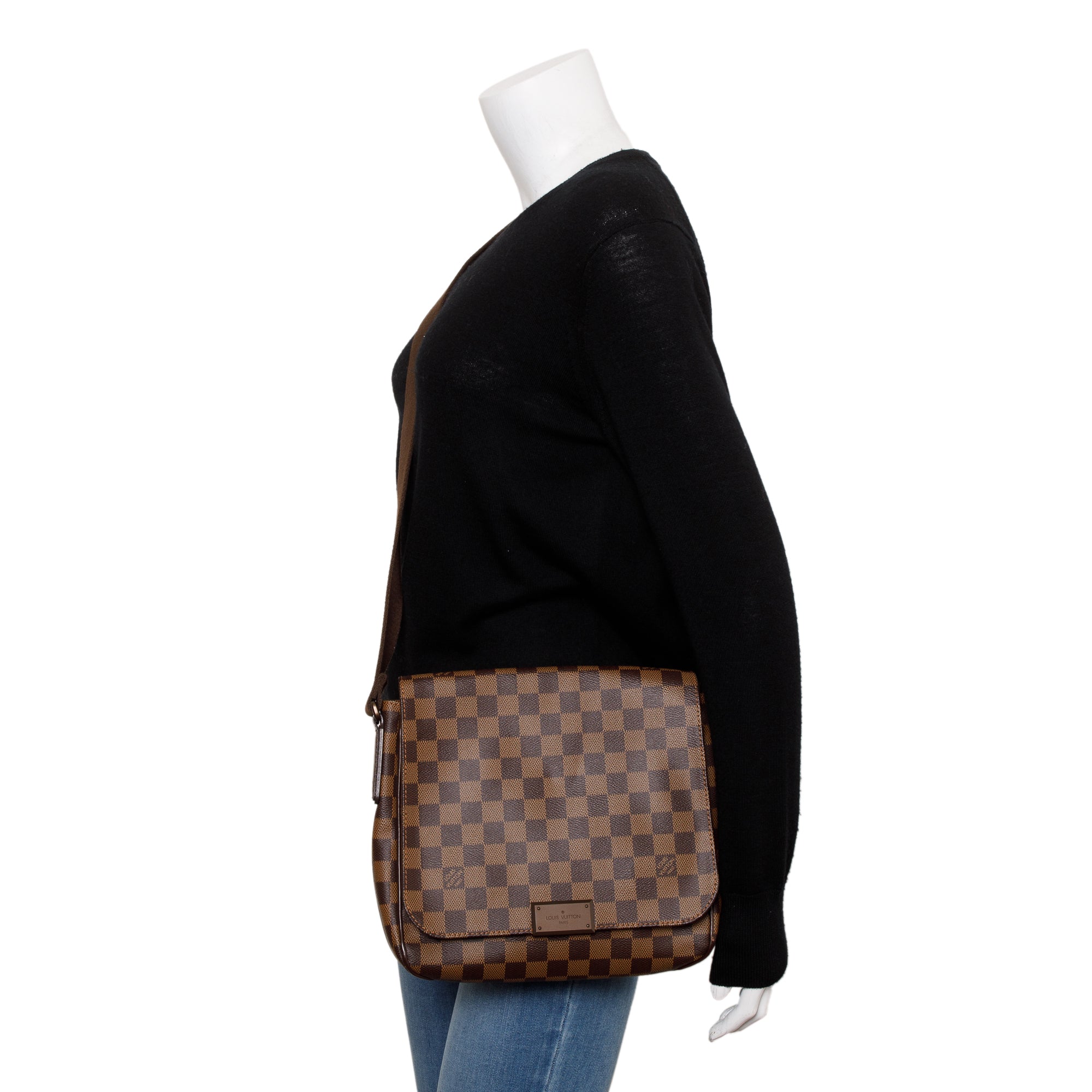 Louis Vuitton Damier Ebene District PM Messenger Bag