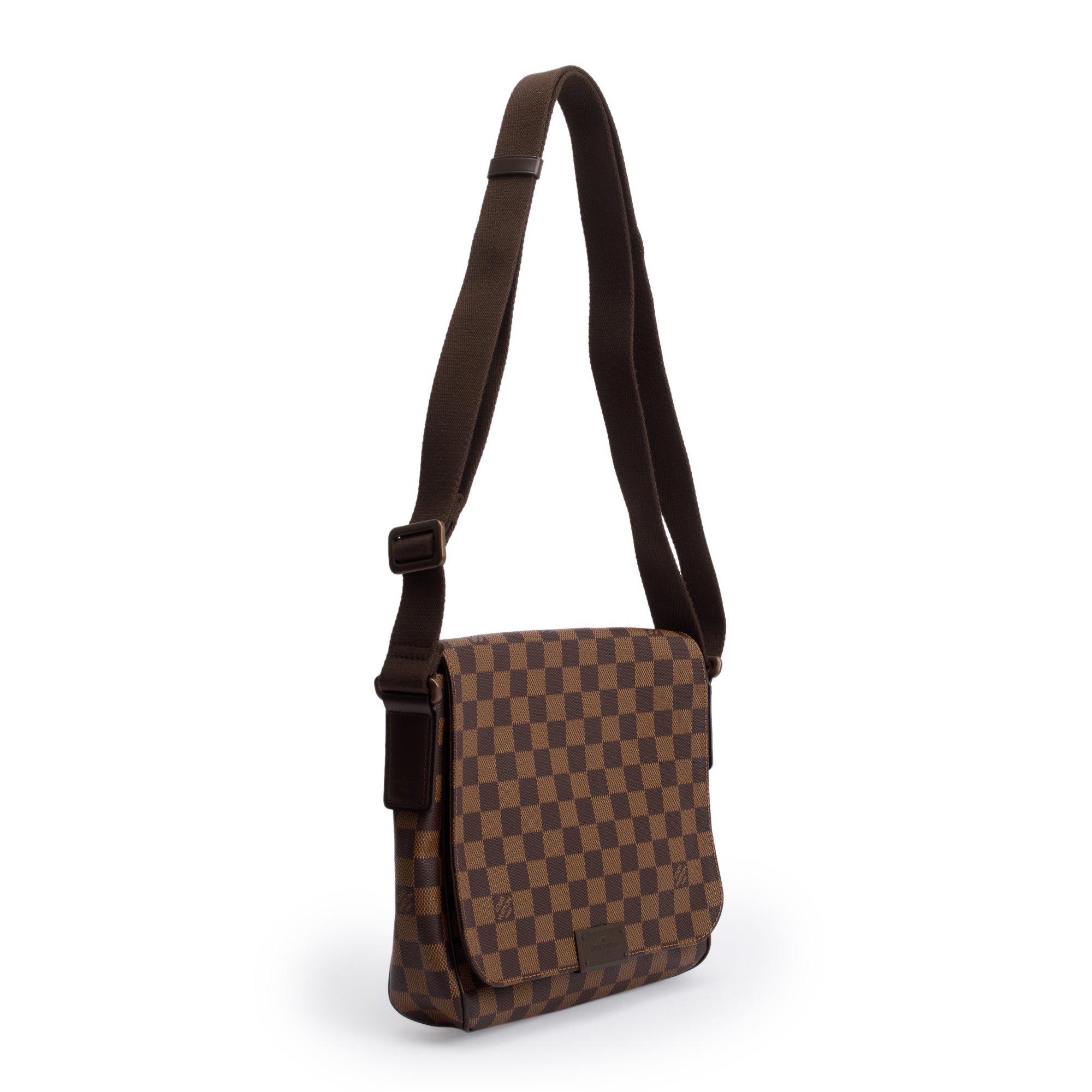 Louis Vuitton Damier Ebene District PM Messenger Bag